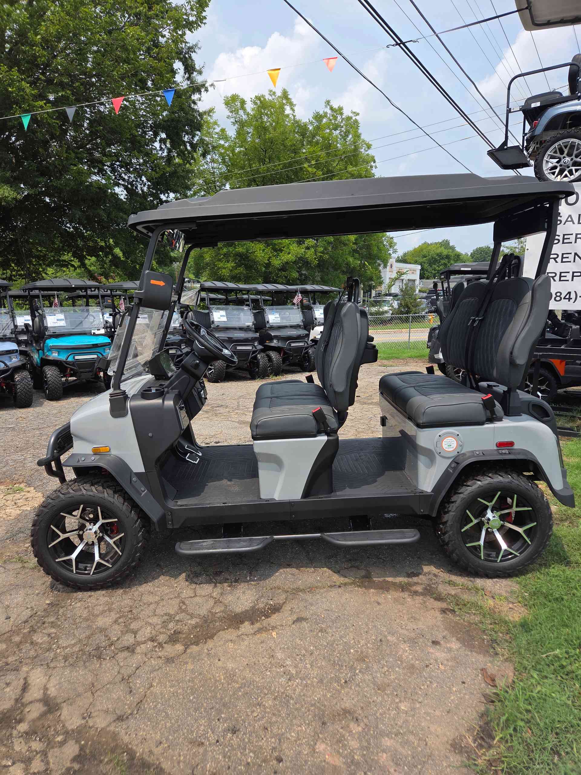 2026 Denago Rover XL Gray golf cart in Gray — photo 2 of 4, Raleigh, NC