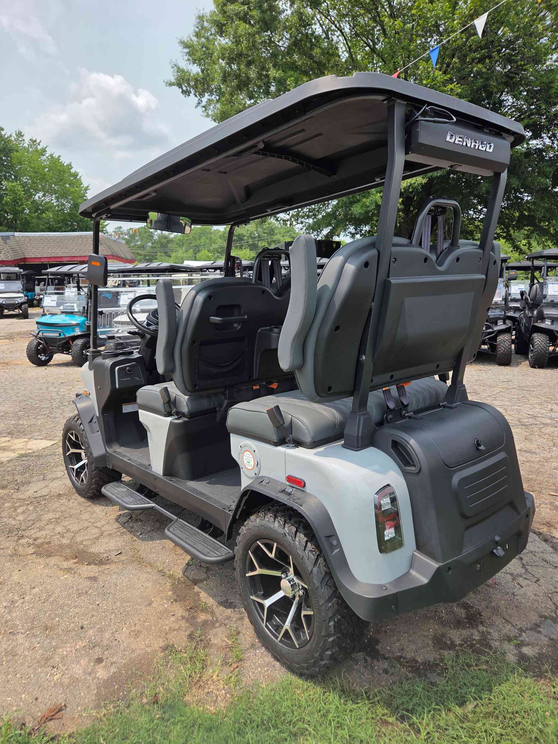 2026 Denago Rover XL Gray golf cart in Gray — photo 3 of 4, Raleigh, NC
