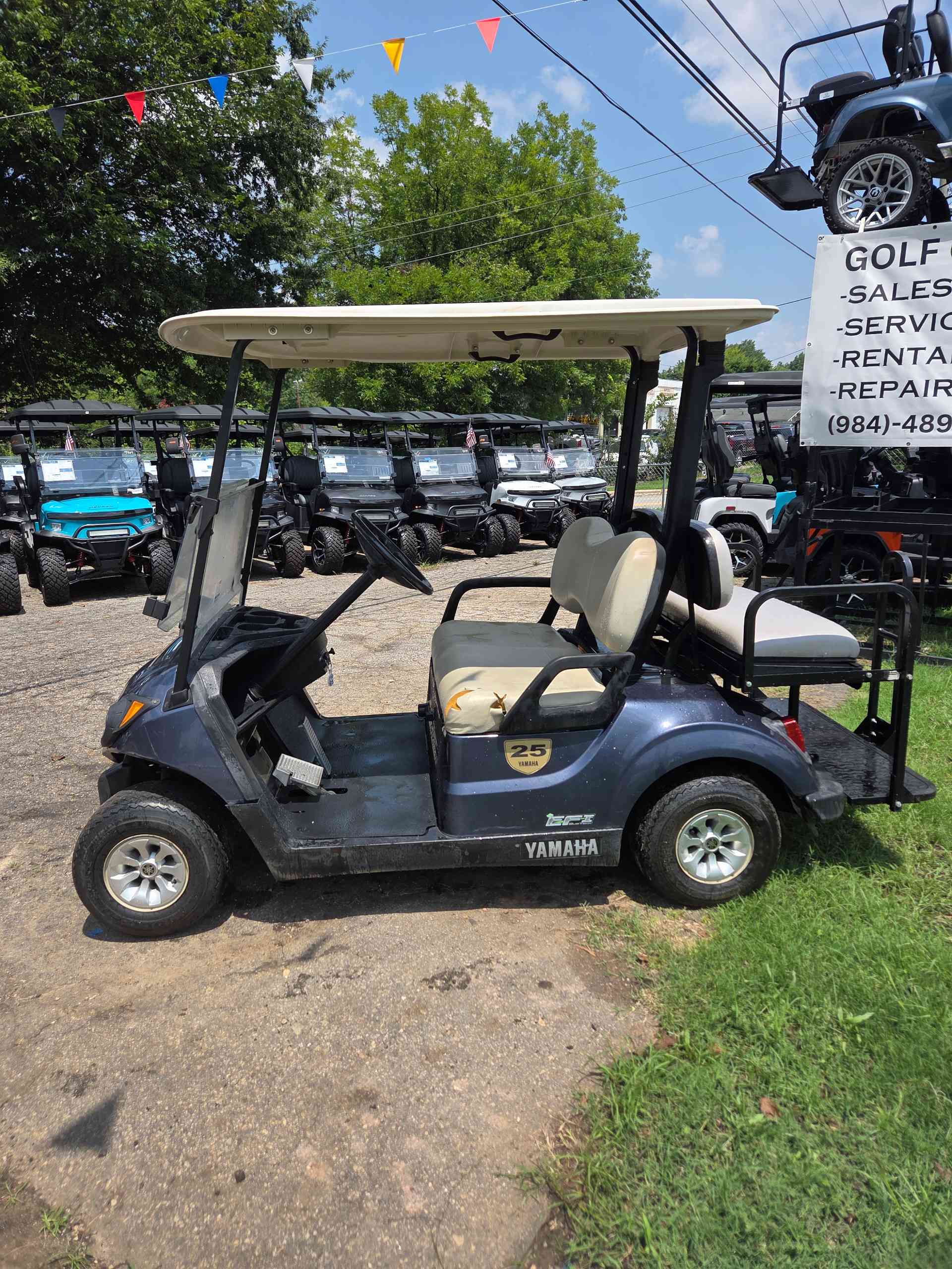 2017 Yamaha G29 Blue golf cart in Blue — photo 2 of 5, Raleigh, NC