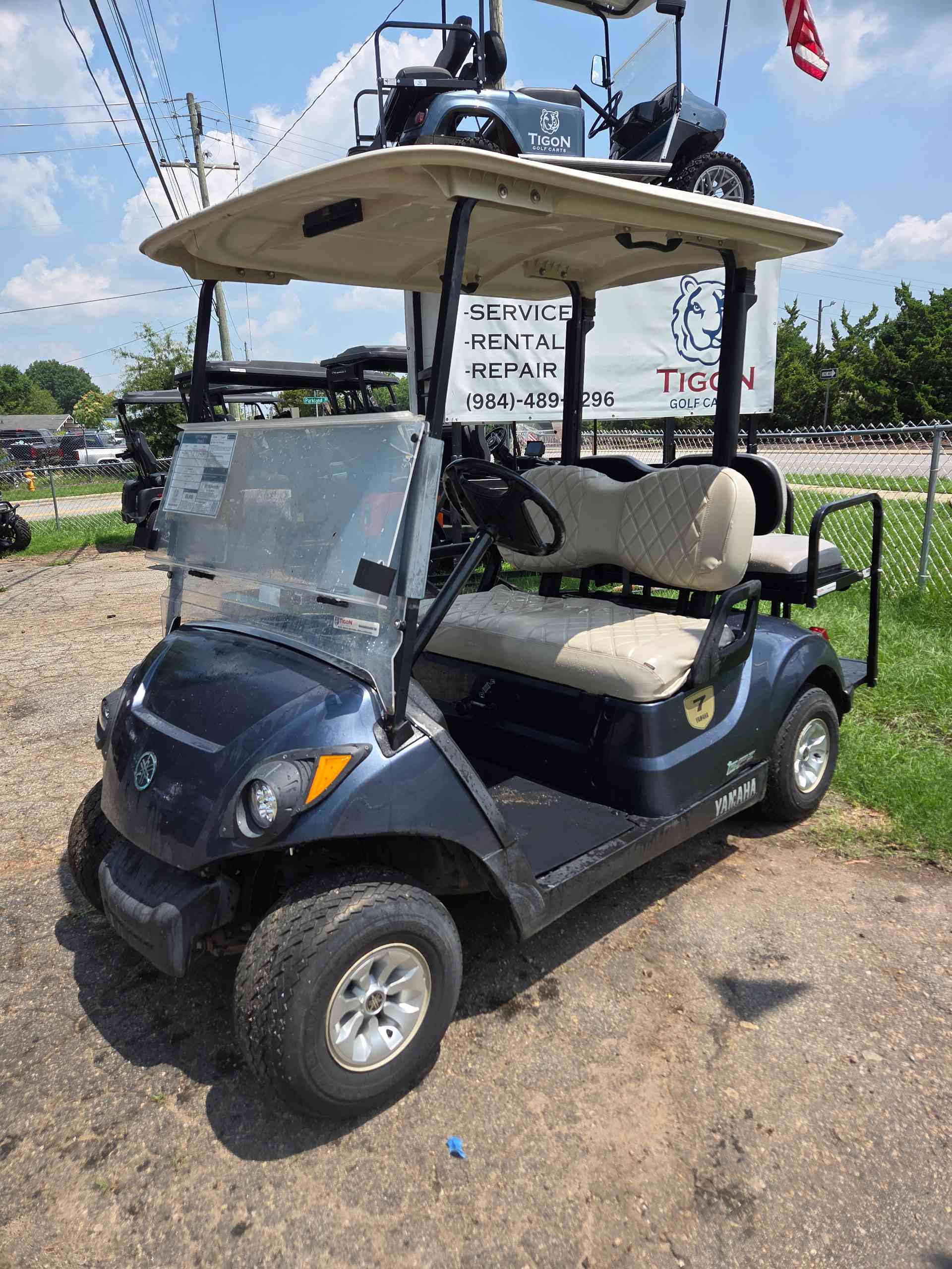 2017 Yamaha Drive 2 Golf Cart in Blue
