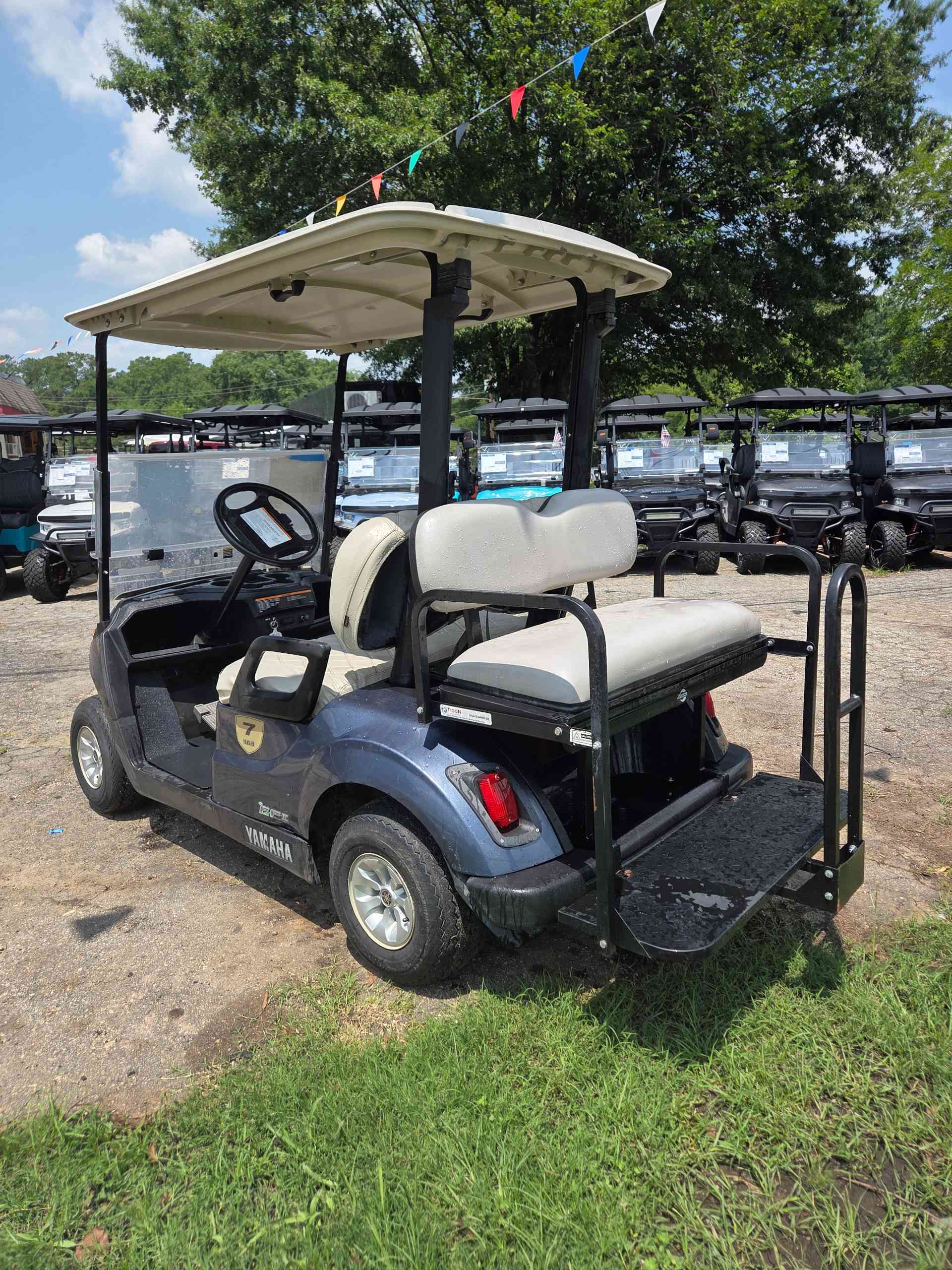 2017 Yamaha Drive 2 Blue golf cart in Blue — photo 3 of 5, Raleigh, NC