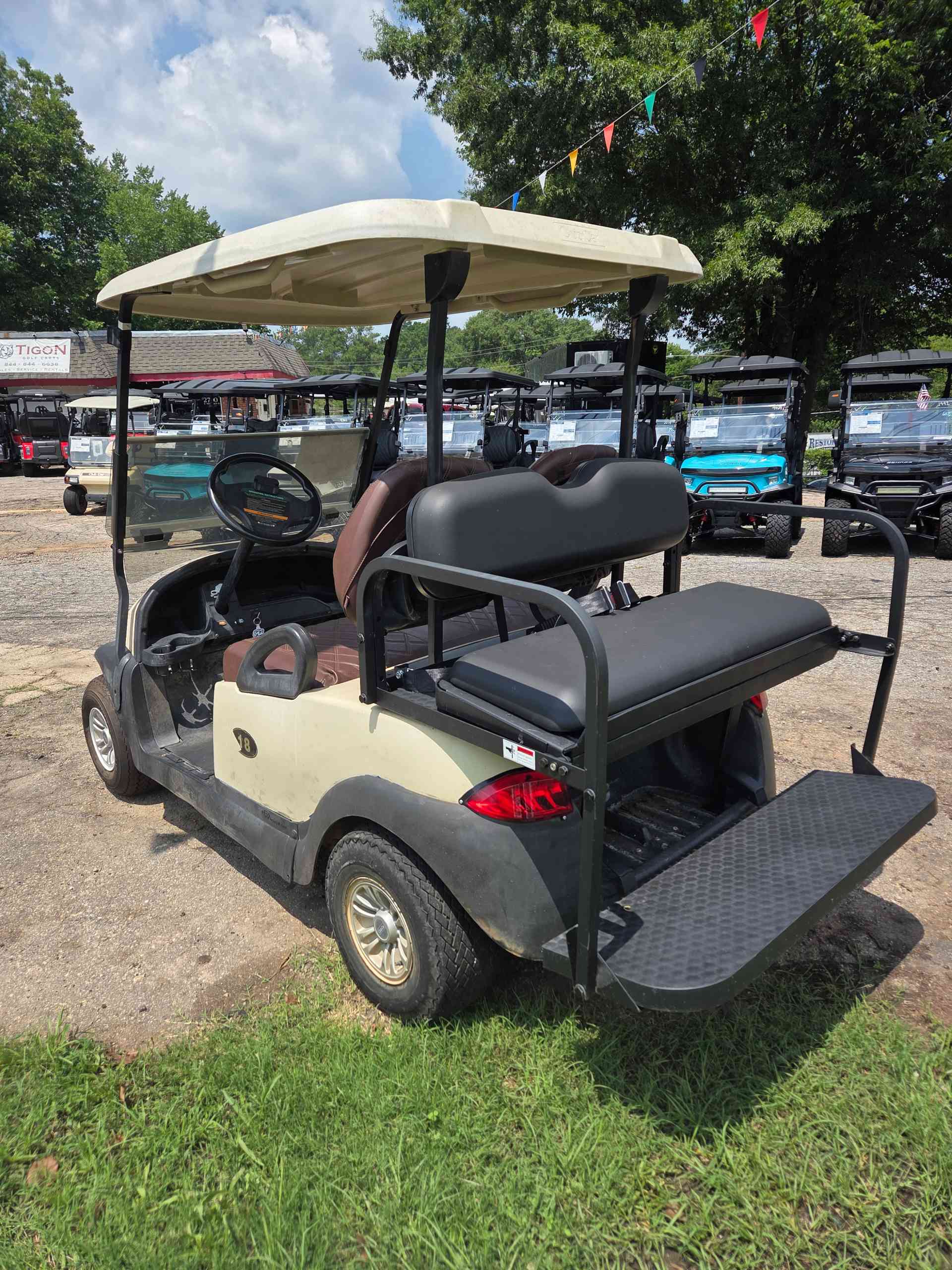 2015 Club Car Precedent Beige golf cart in Beige — photo 3 of 4, Raleigh, NC