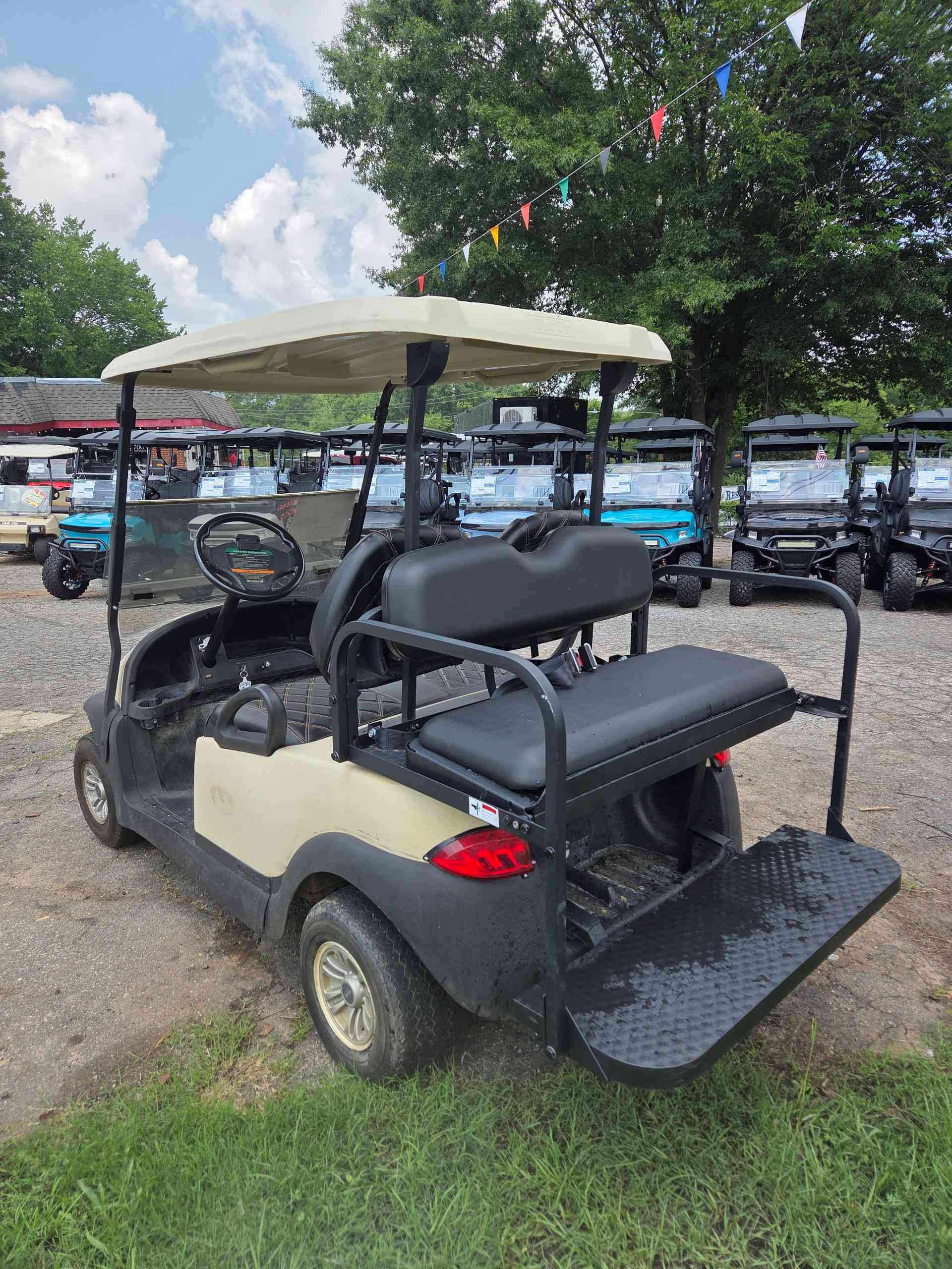 2015 Club Car Precedent Beige golf cart in Beige — photo 3 of 4, Raleigh, NC