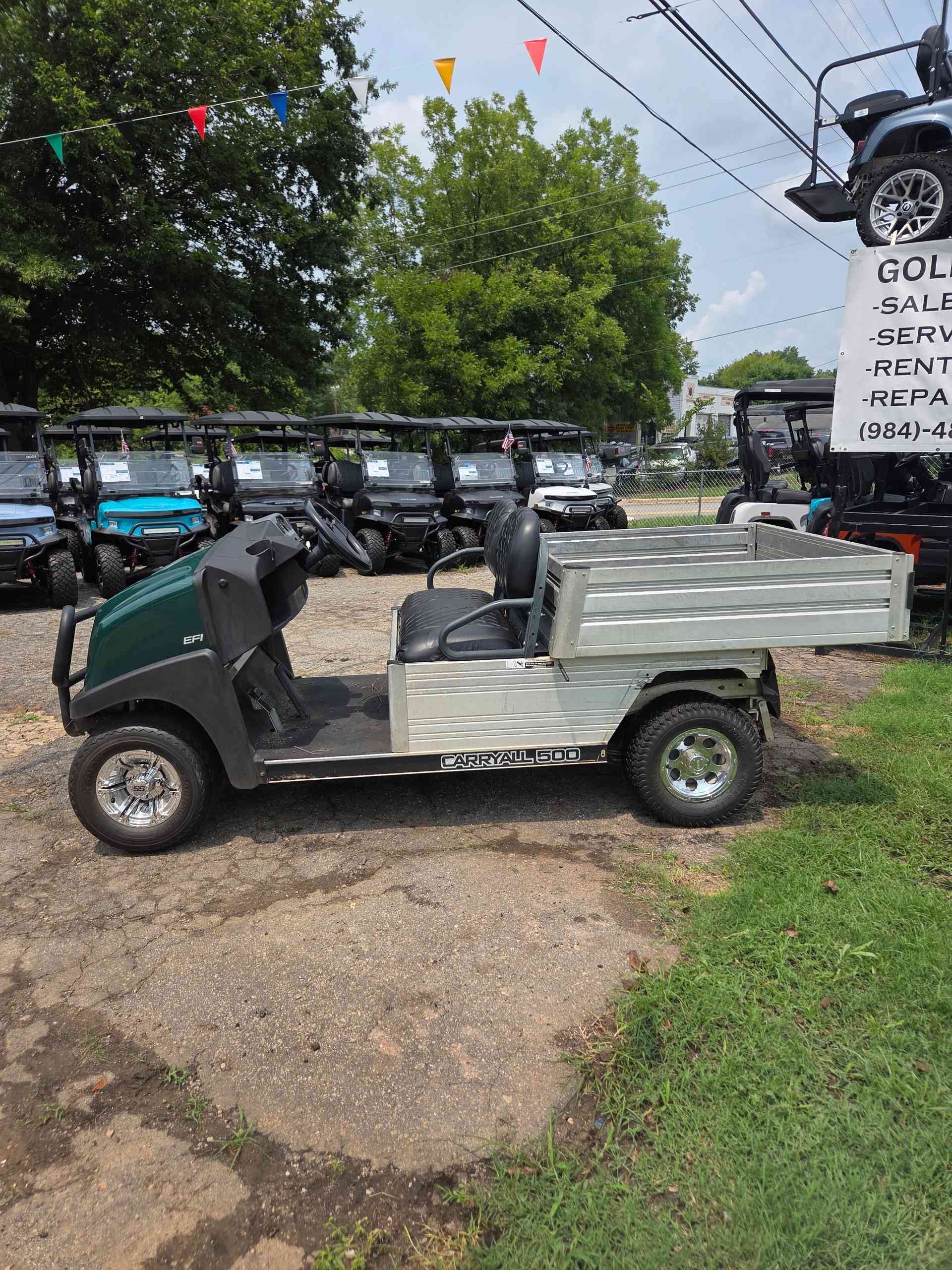 2019 Club Car Carryall Green golf cart in Green — photo 2 of 5, Raleigh, NC