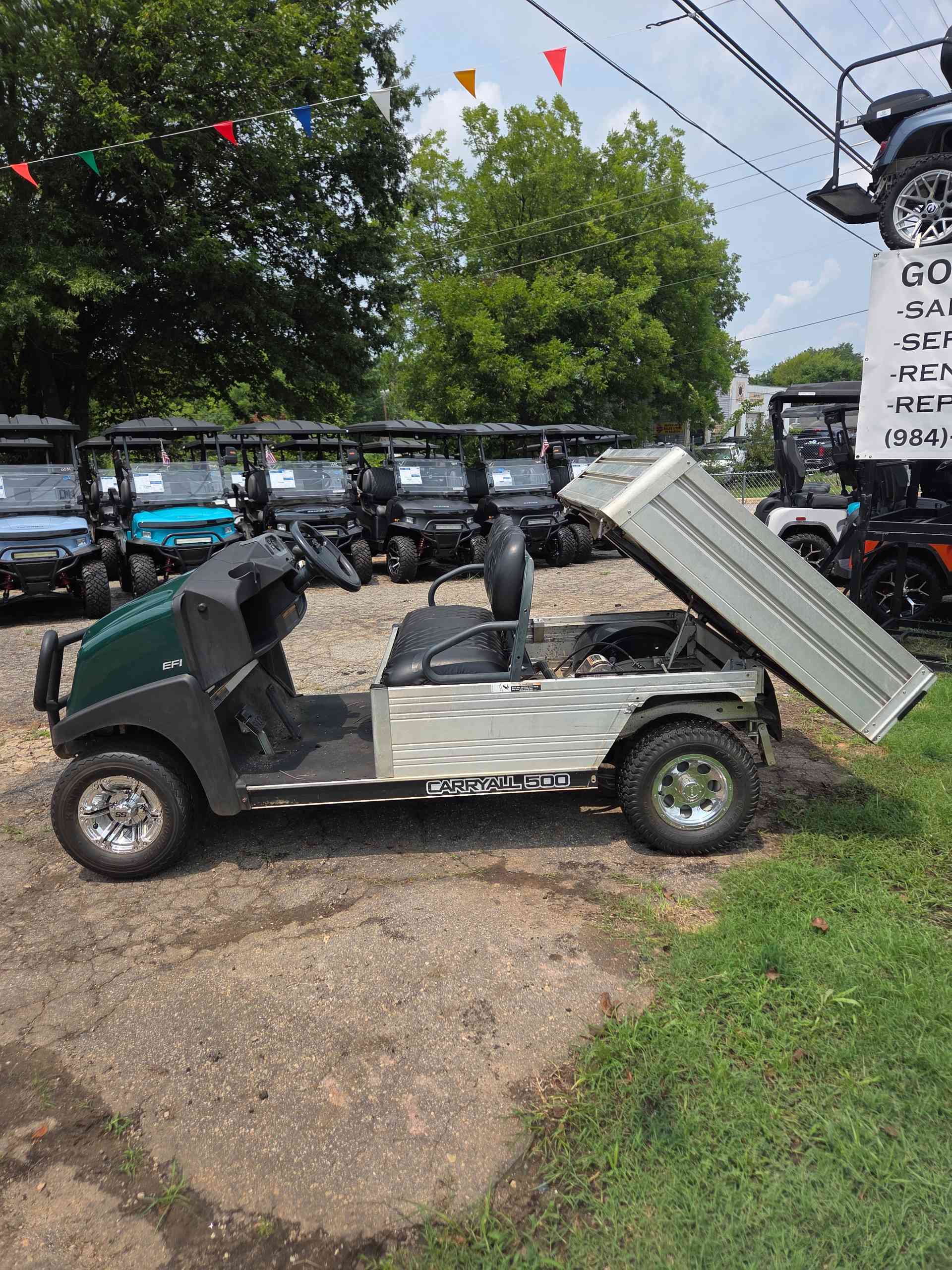 2019 Club Car Carryall Green golf cart in Green — photo 5 of 5, Raleigh, NC