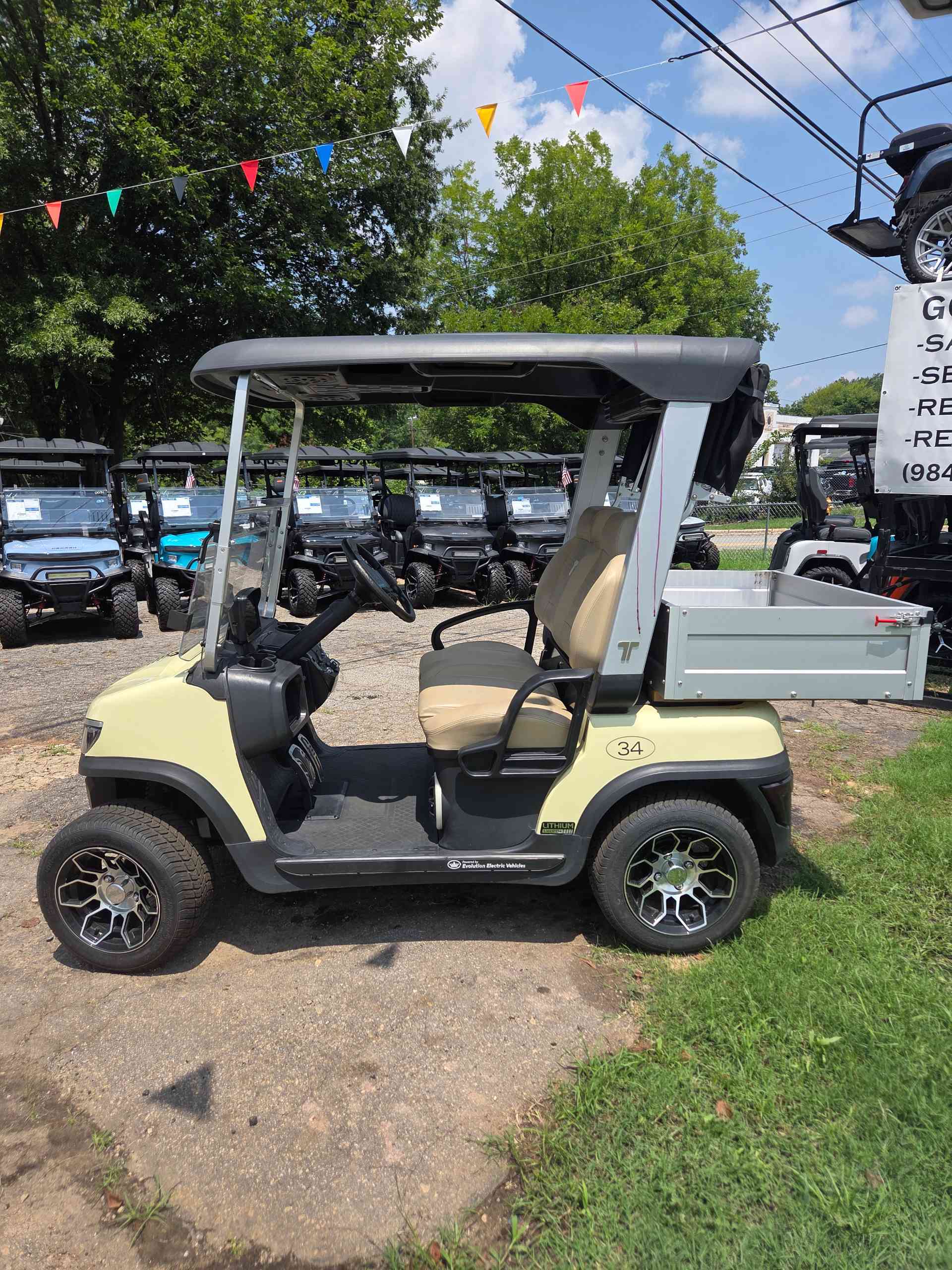 2025 Tara Spirit Plus Beige golf cart in Beige — photo 2 of 4, Raleigh, NC