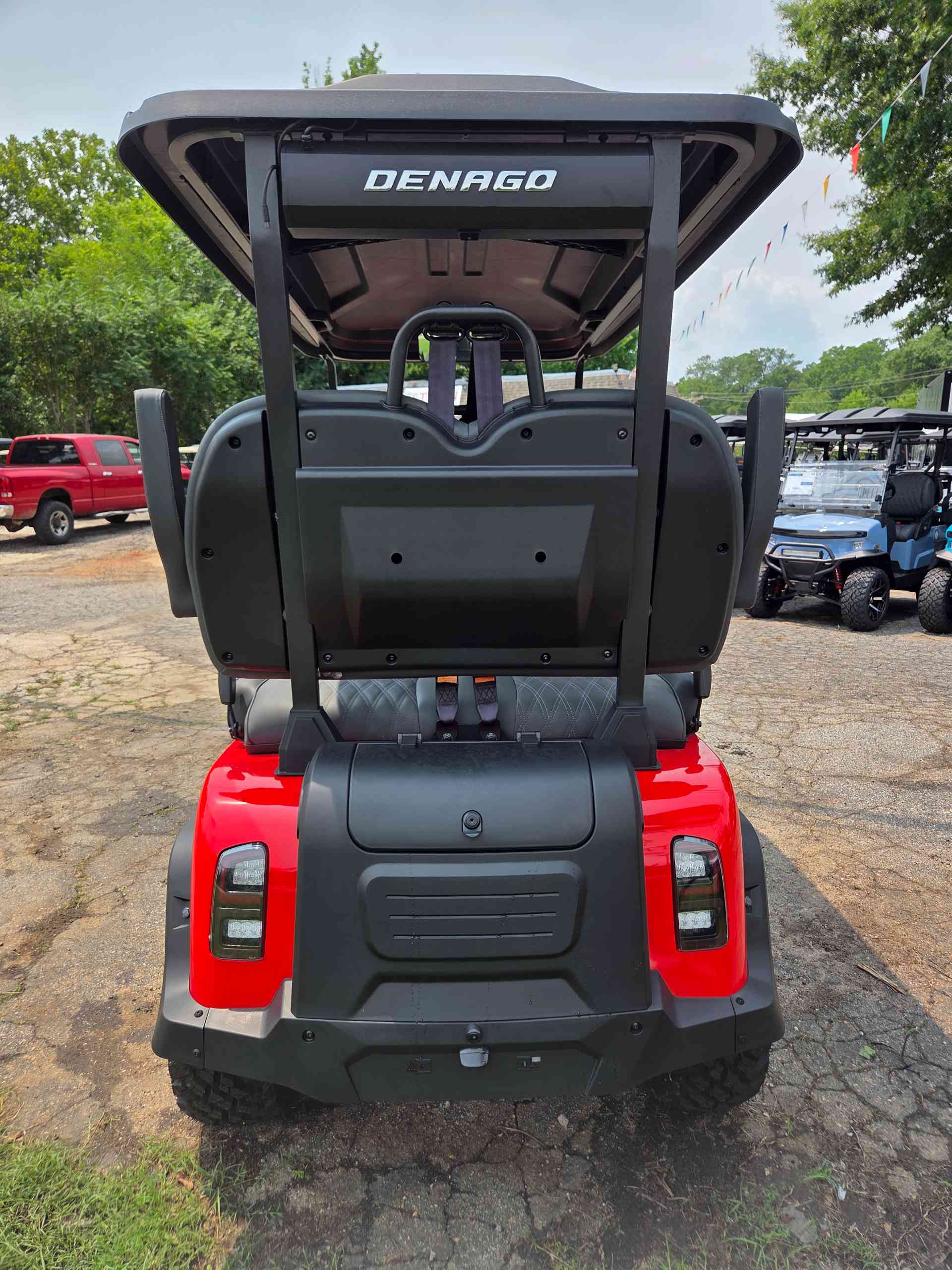 2026 Denago Rover XL Scarlet golf cart in Scarlet — photo 4 of 4, Raleigh, NC