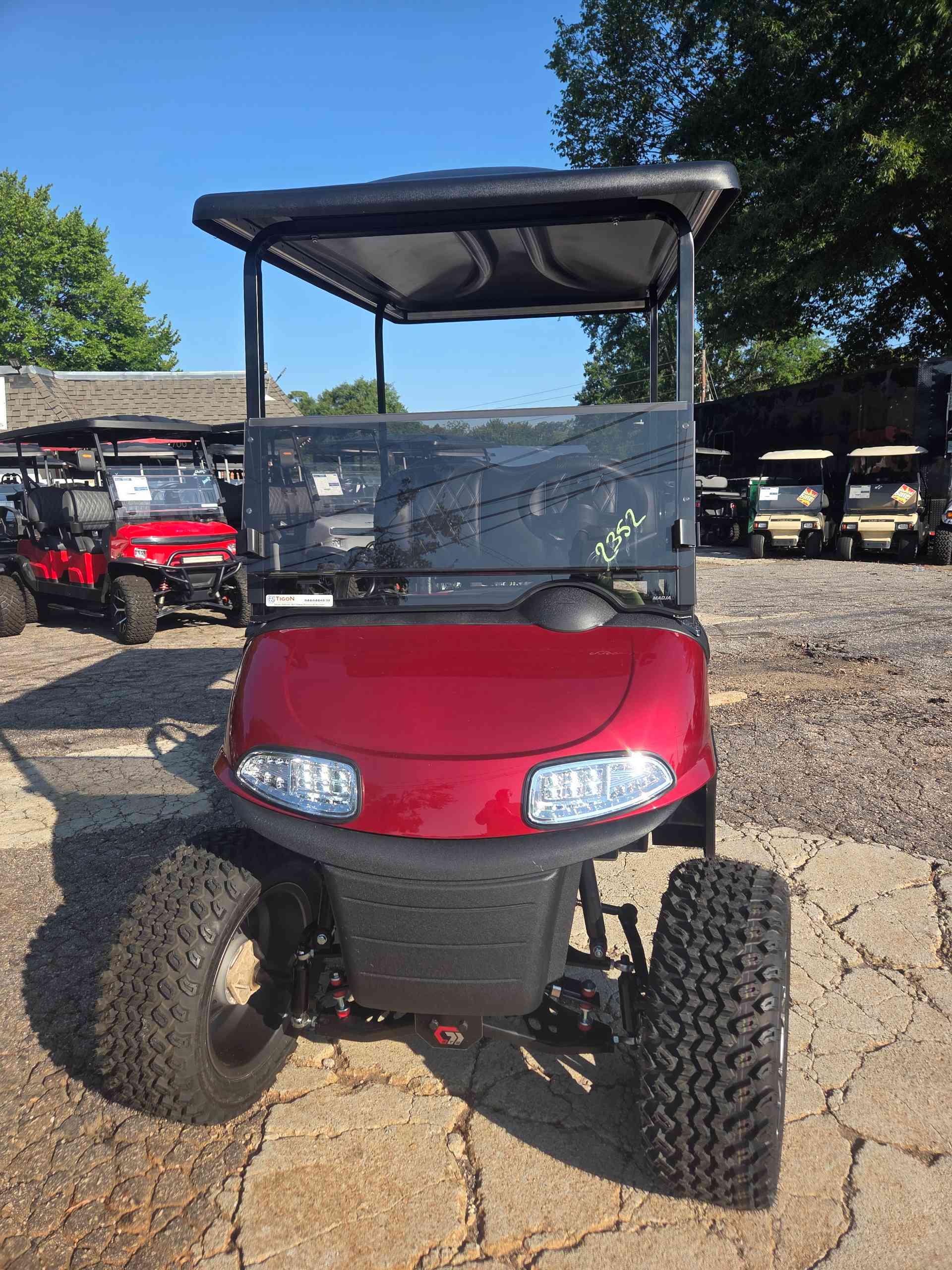 2021 EZGO RXV Red golf cart in Red — photo 2 of 5, Raleigh, NC