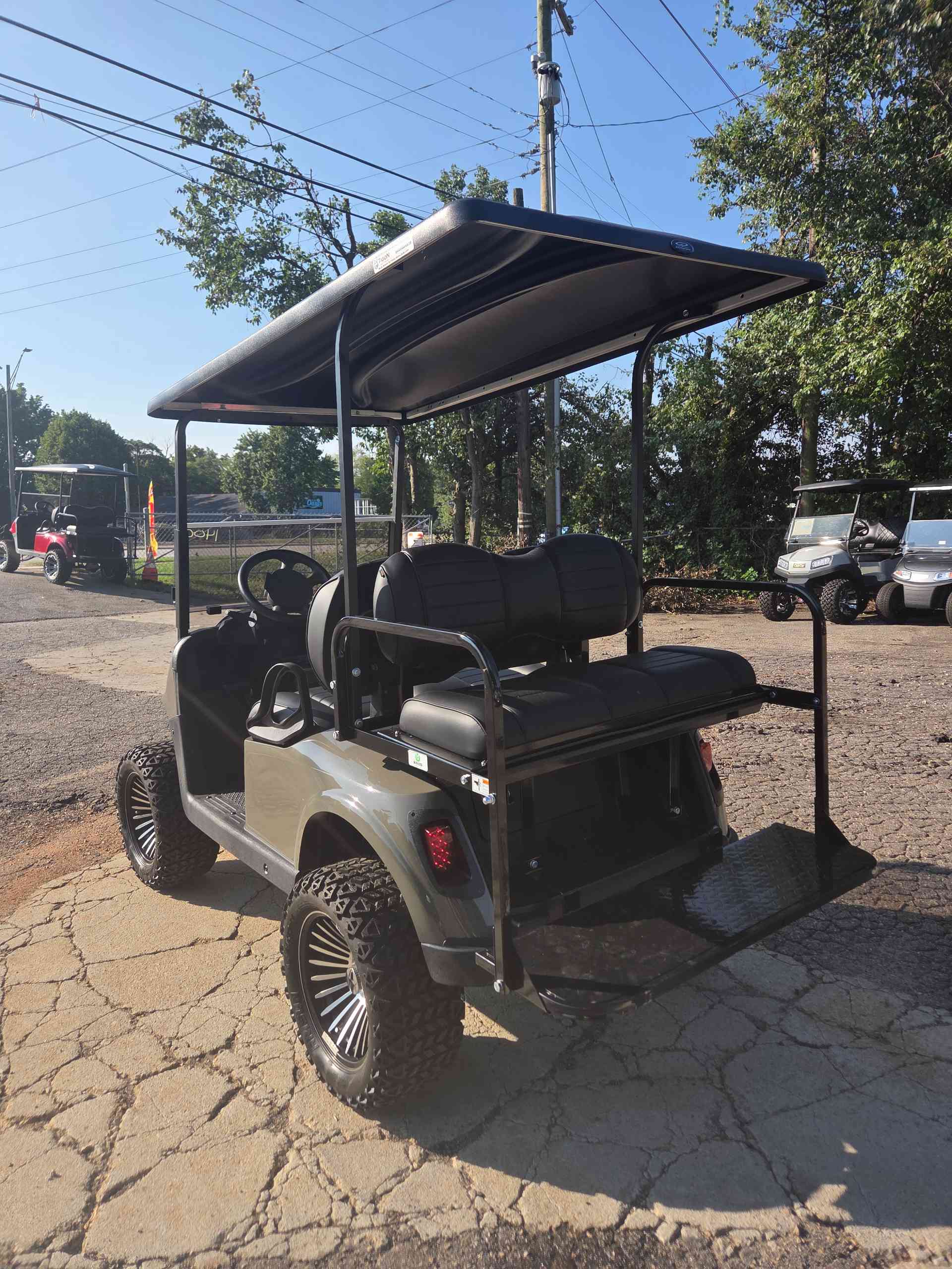 2021 EZGO RXV Beige golf cart in Beige — photo 4 of 5, Raleigh, NC