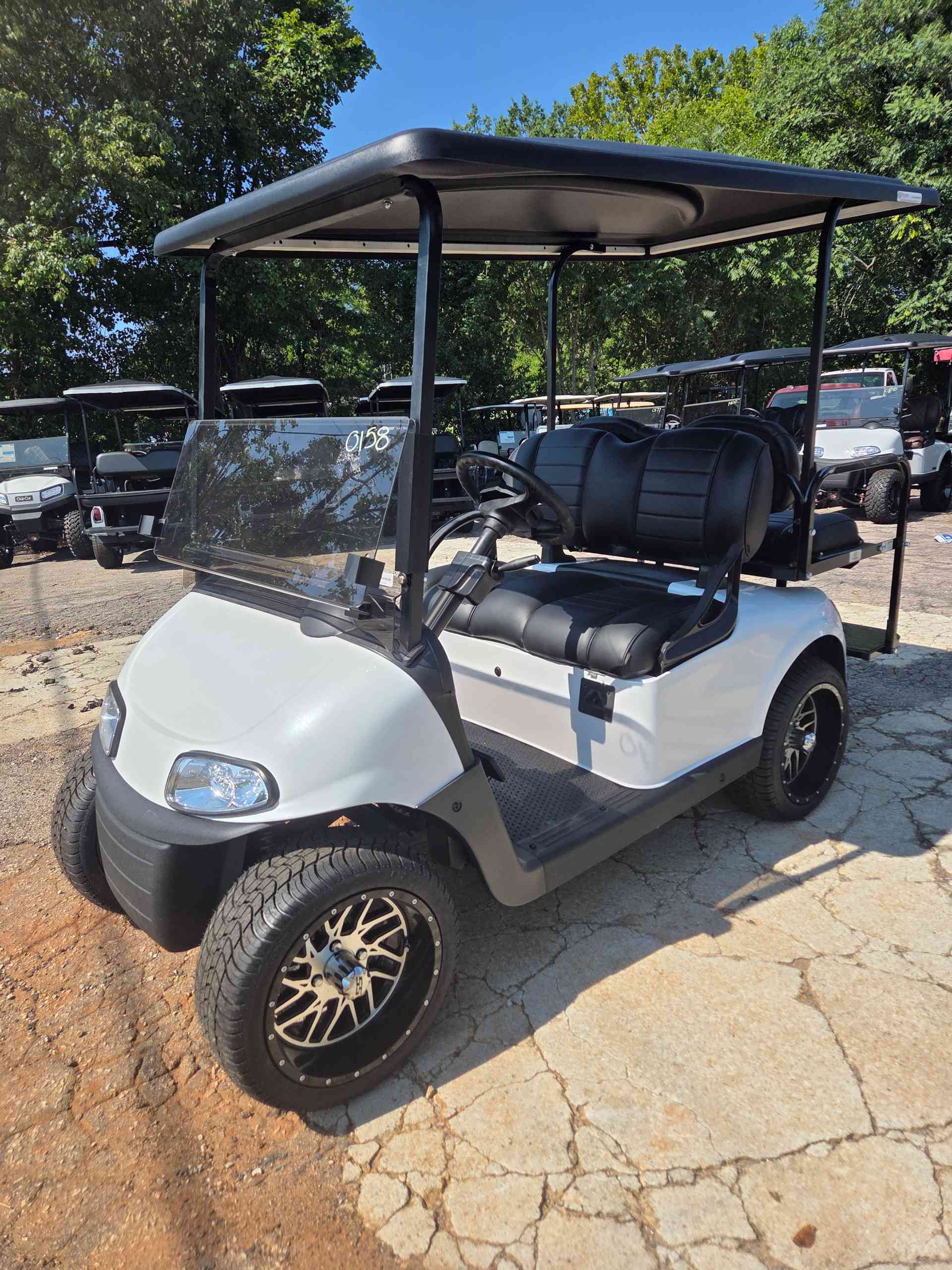2021 EZGO RXV White golf cart in White — photo 2 of 5, Raleigh, NC