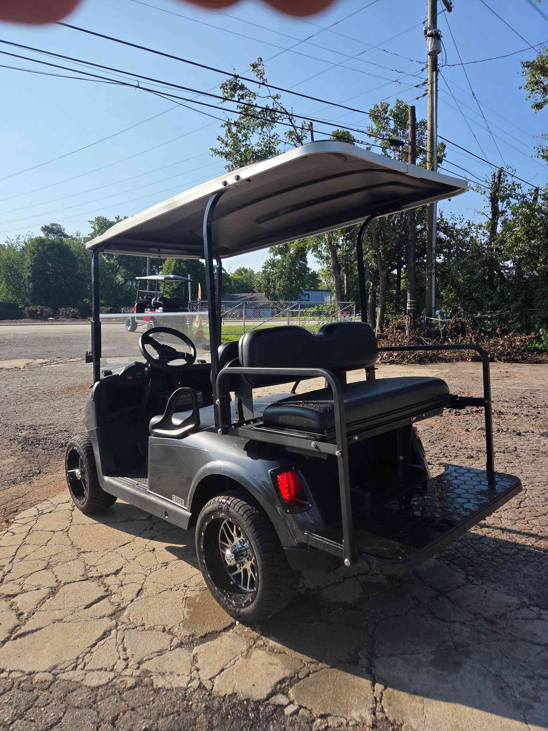 2021 EZGO RXV Black golf cart in Black — photo 5 of 5, Raleigh, NC