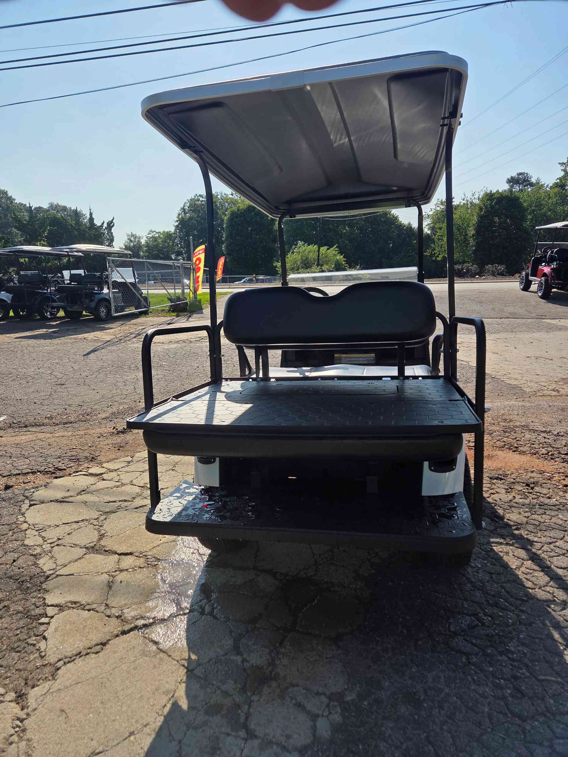 2021 EZGO RXV White golf cart in White — photo 5 of 5, Raleigh, NC