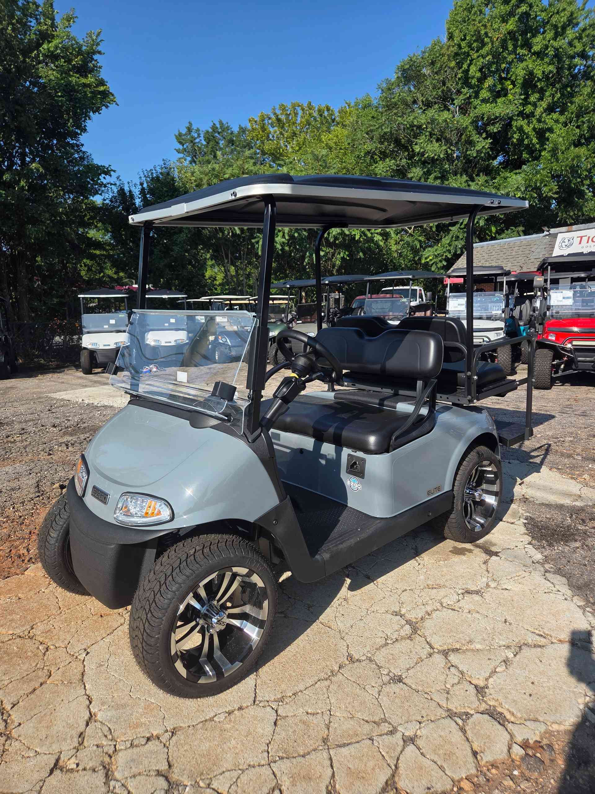 2021 EZGO RXV Gray golf cart in Gray — photo 2 of 4, Raleigh, NC