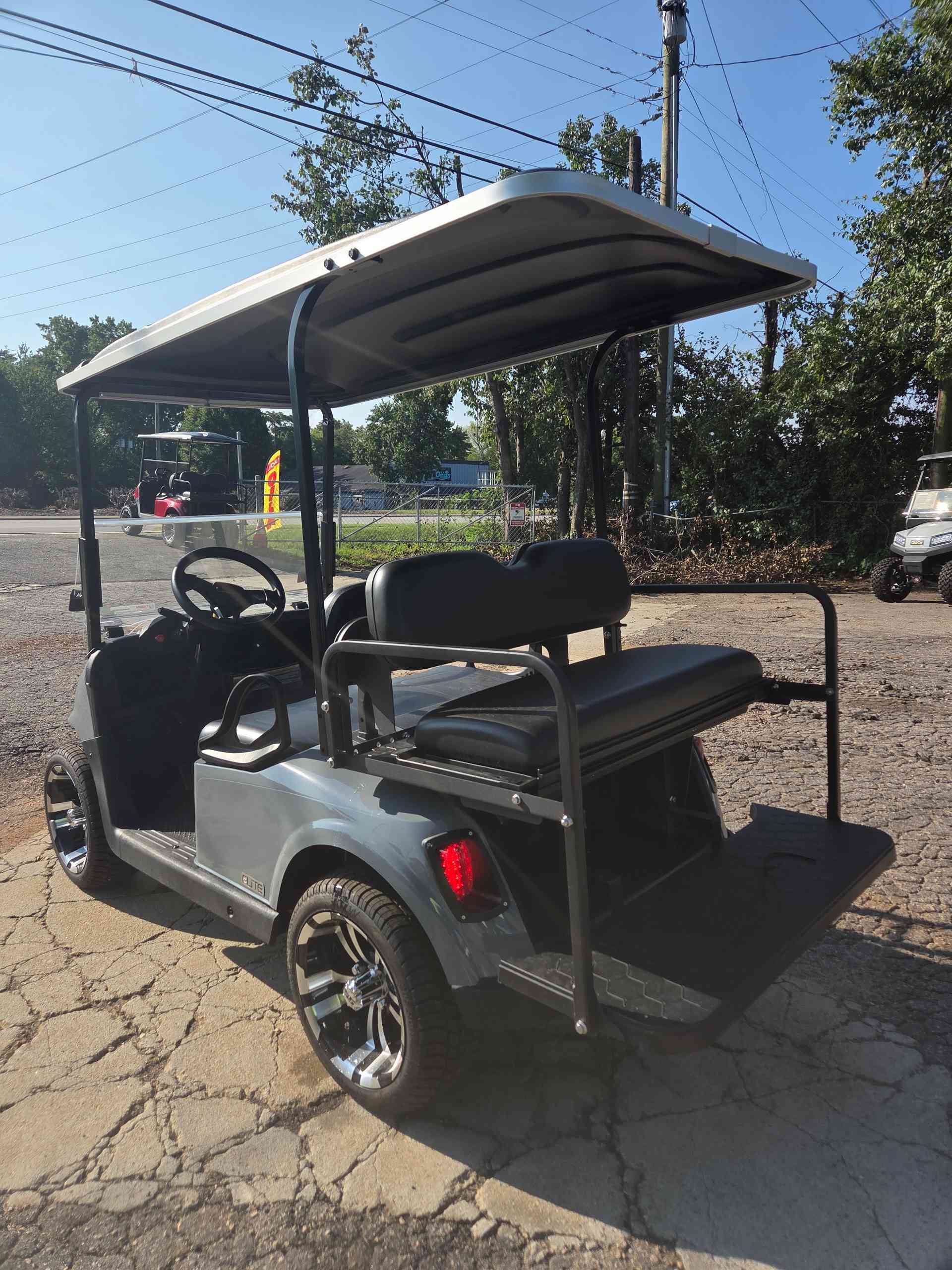 2021 EZGO RXV Gray golf cart in Gray — photo 4 of 4, Raleigh, NC