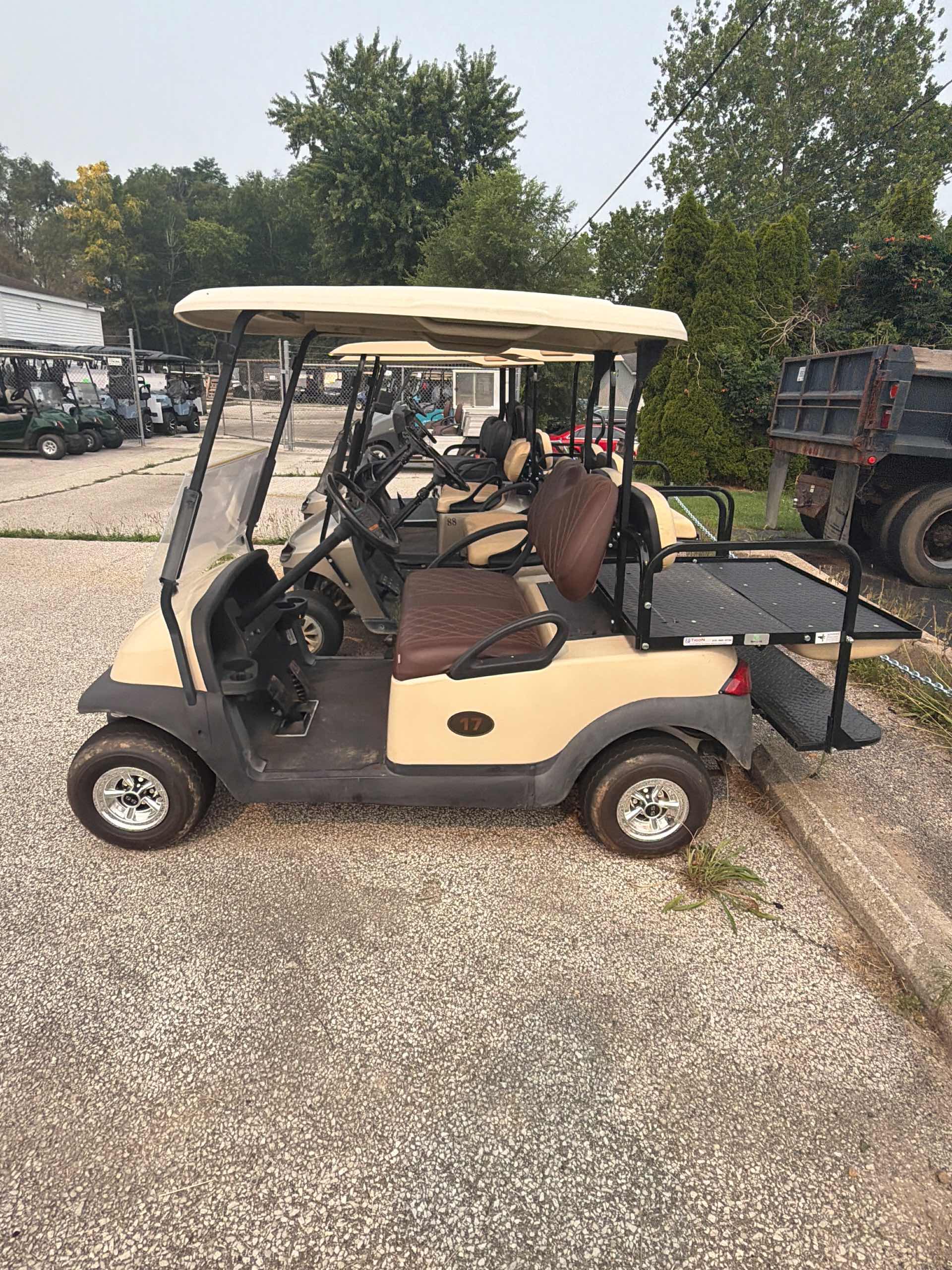 2015 Club Car Precedent Beige image 2