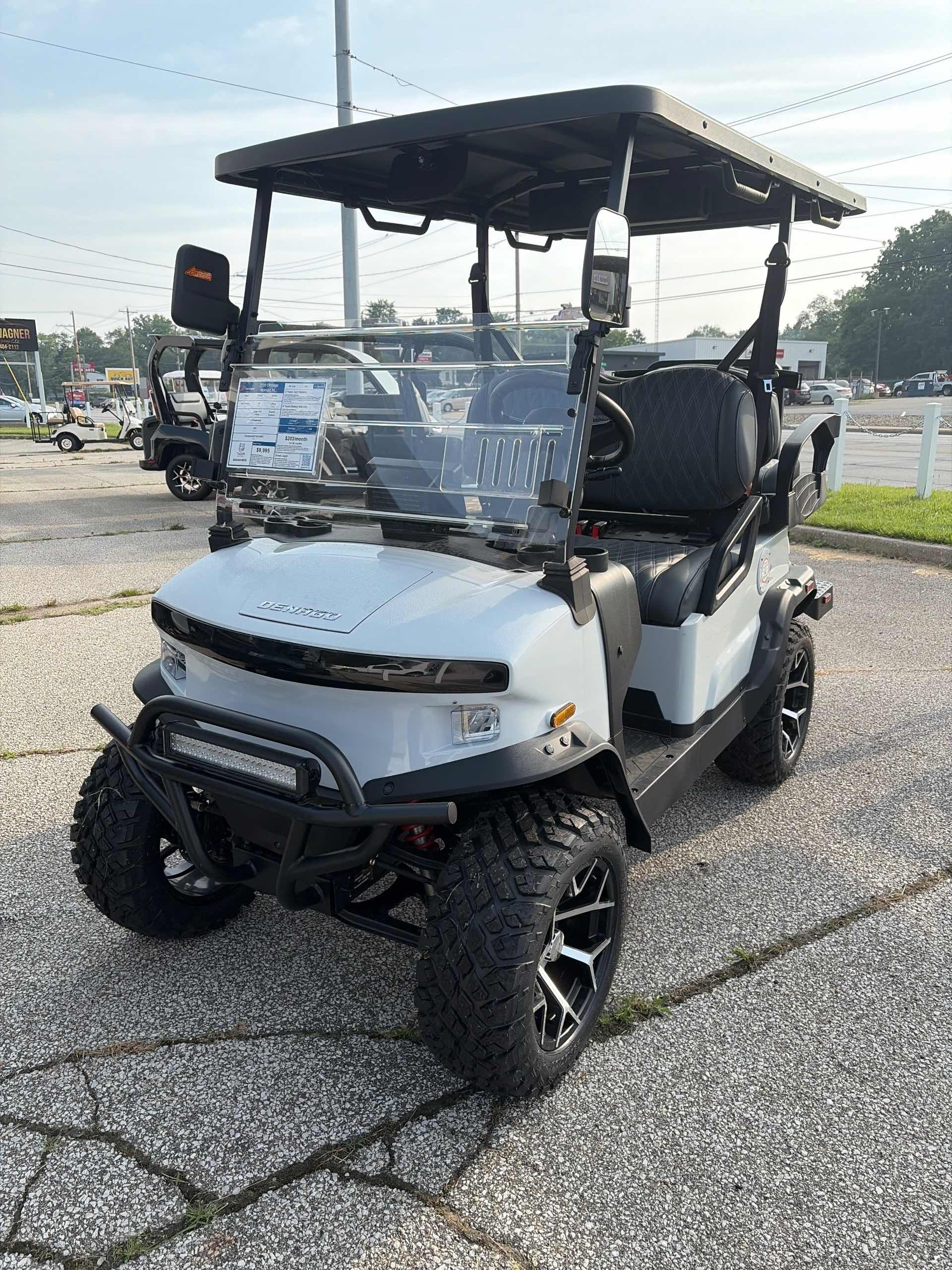 2026 Denago Nomad XL Golf Cart in White