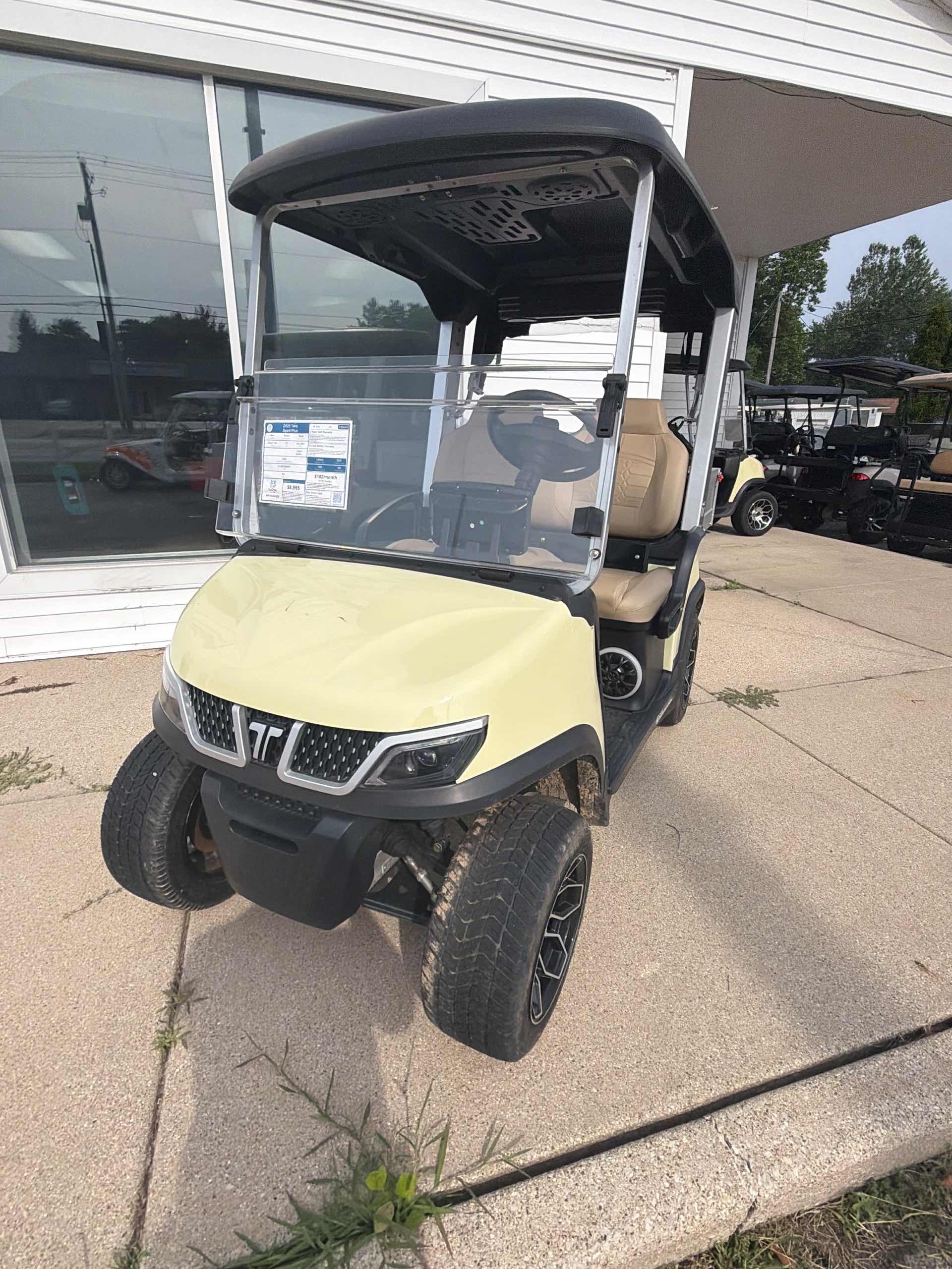 2025 Tara Spirit Plus Golf Cart in Beige