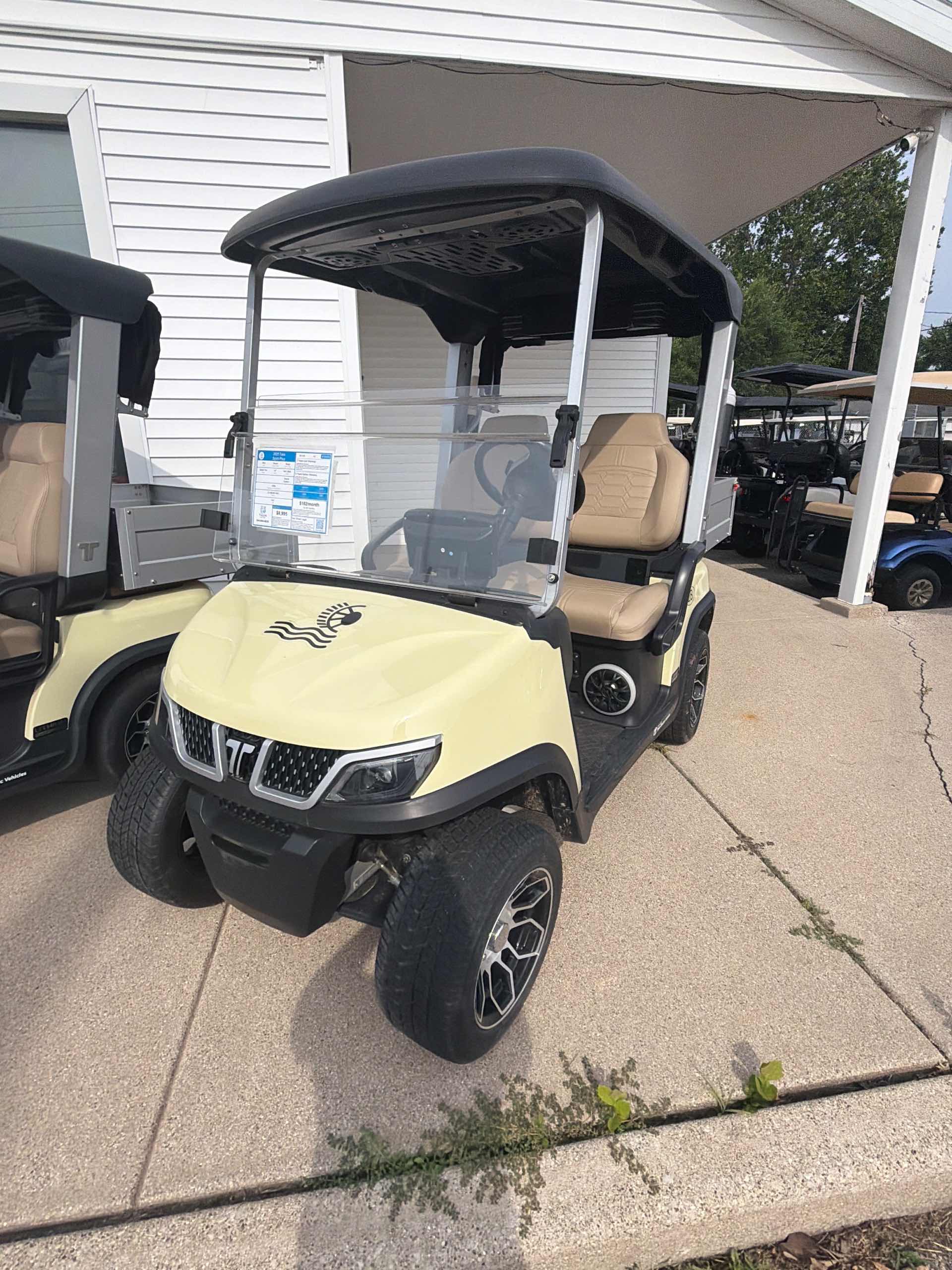 2025 Tara Spirit Plus Golf Cart in Beige