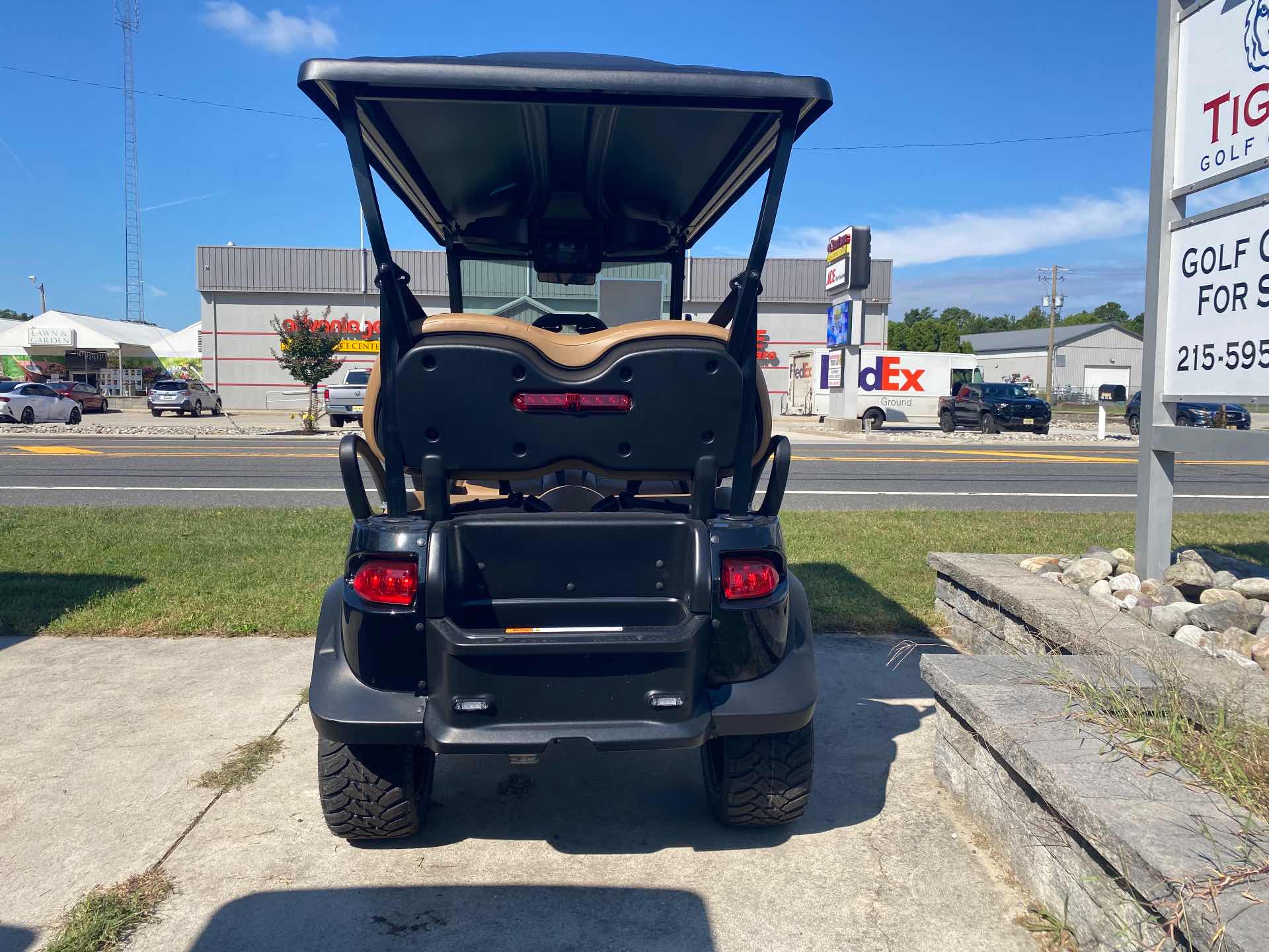 2027 Club Car Onward 4 Forward LSV Metallic Tuxedo Black image 3