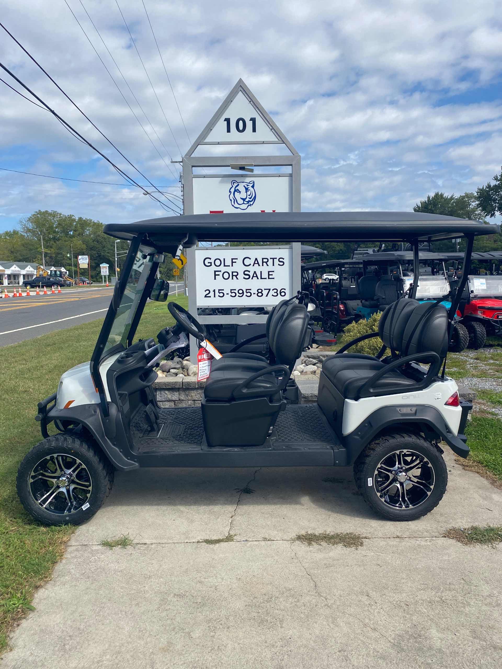 2027 Club Car Onward 4 Forward LSV Glacier White image 2