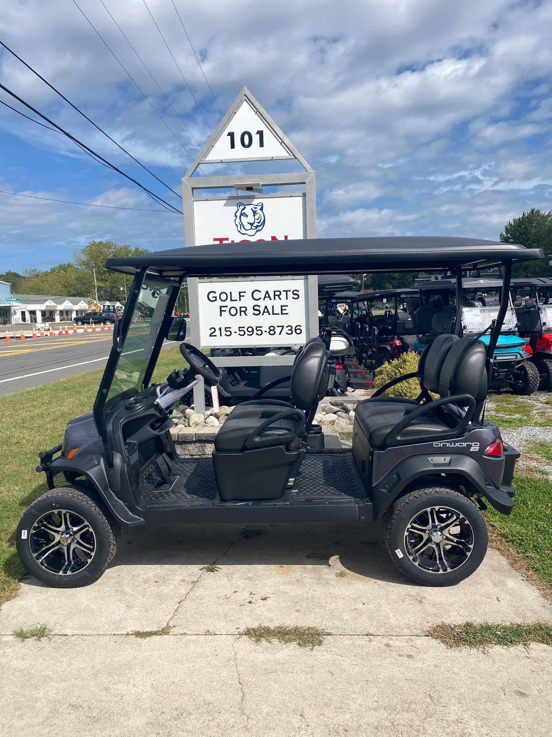2027 Club Car Onward 4 Forward LSV Midnight Silver image 2