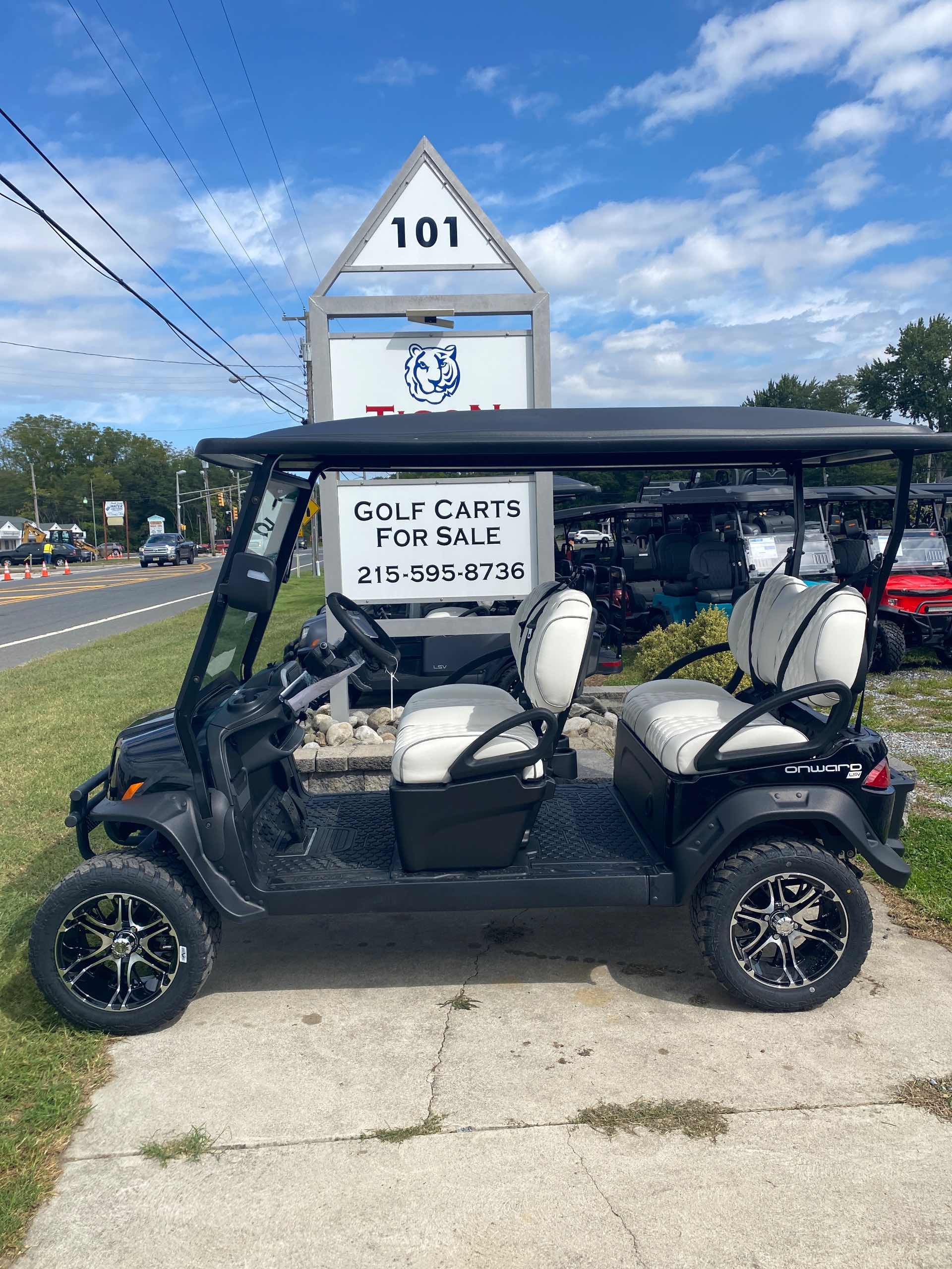 2027 Club Car Onward 4 Forward LSV Metallic Tuxedo Black image 2