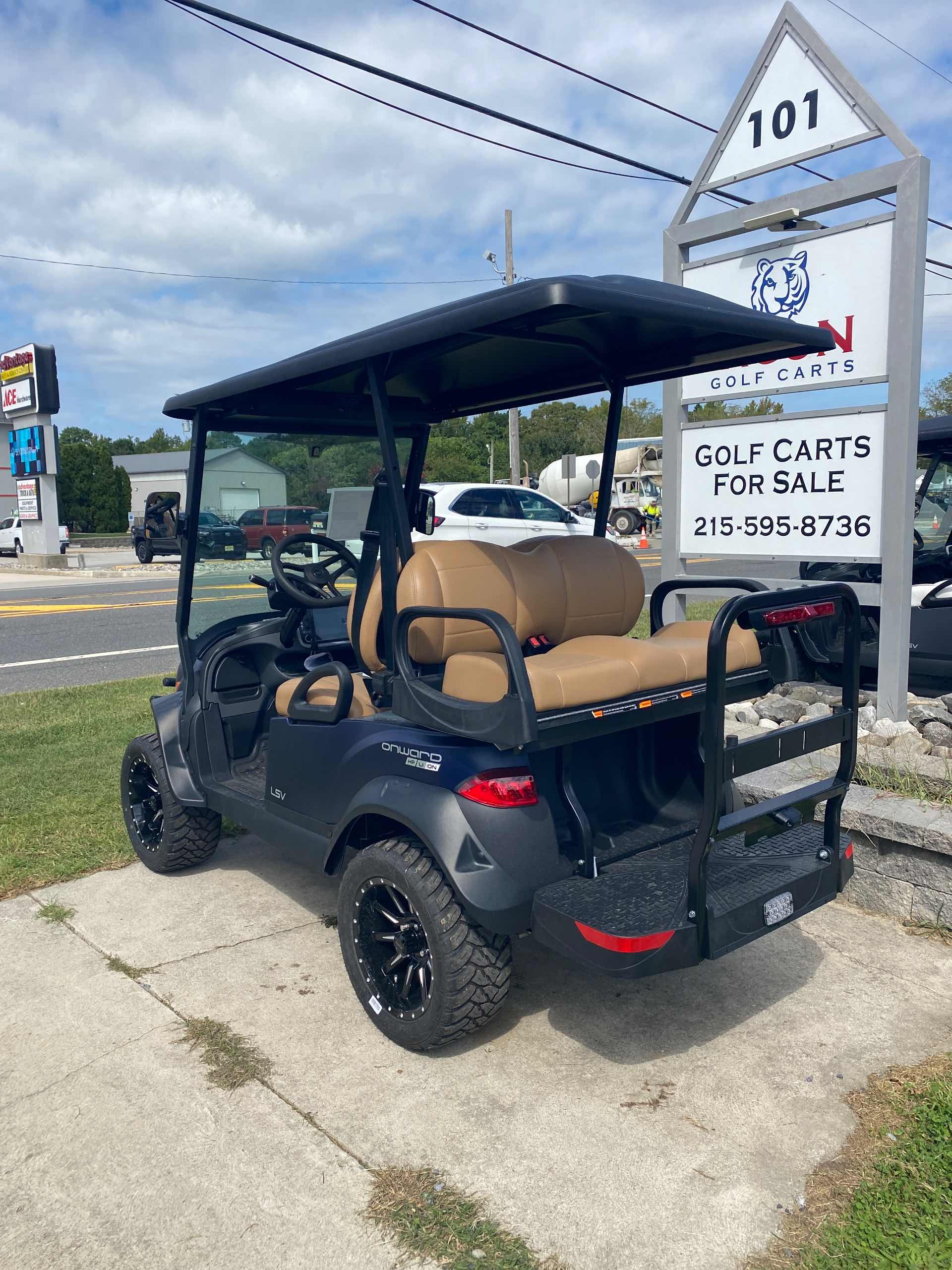 2027 Club Car Onward 4 Passenger (2+2) LSV Matte Blue Onyx image 3