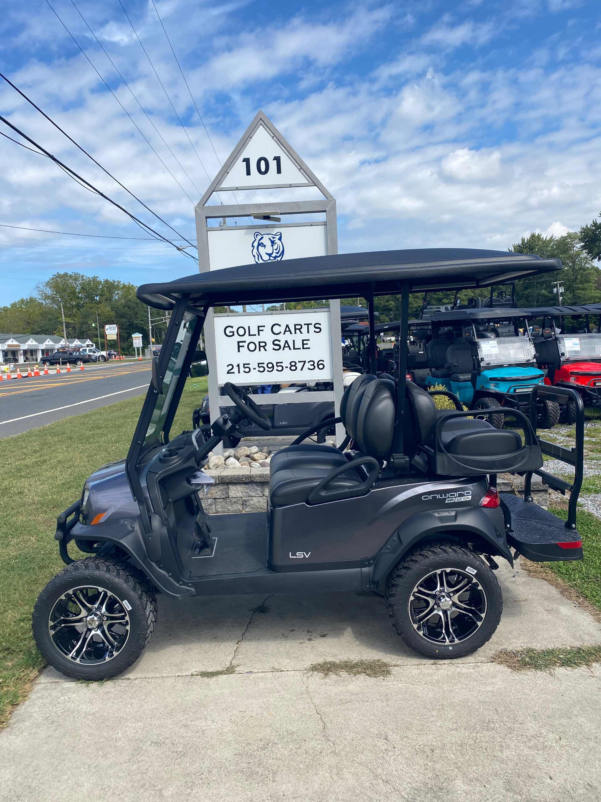 2027 Club Car Onward 4 Passenger (2+2) LSV Midnight Silver image 2