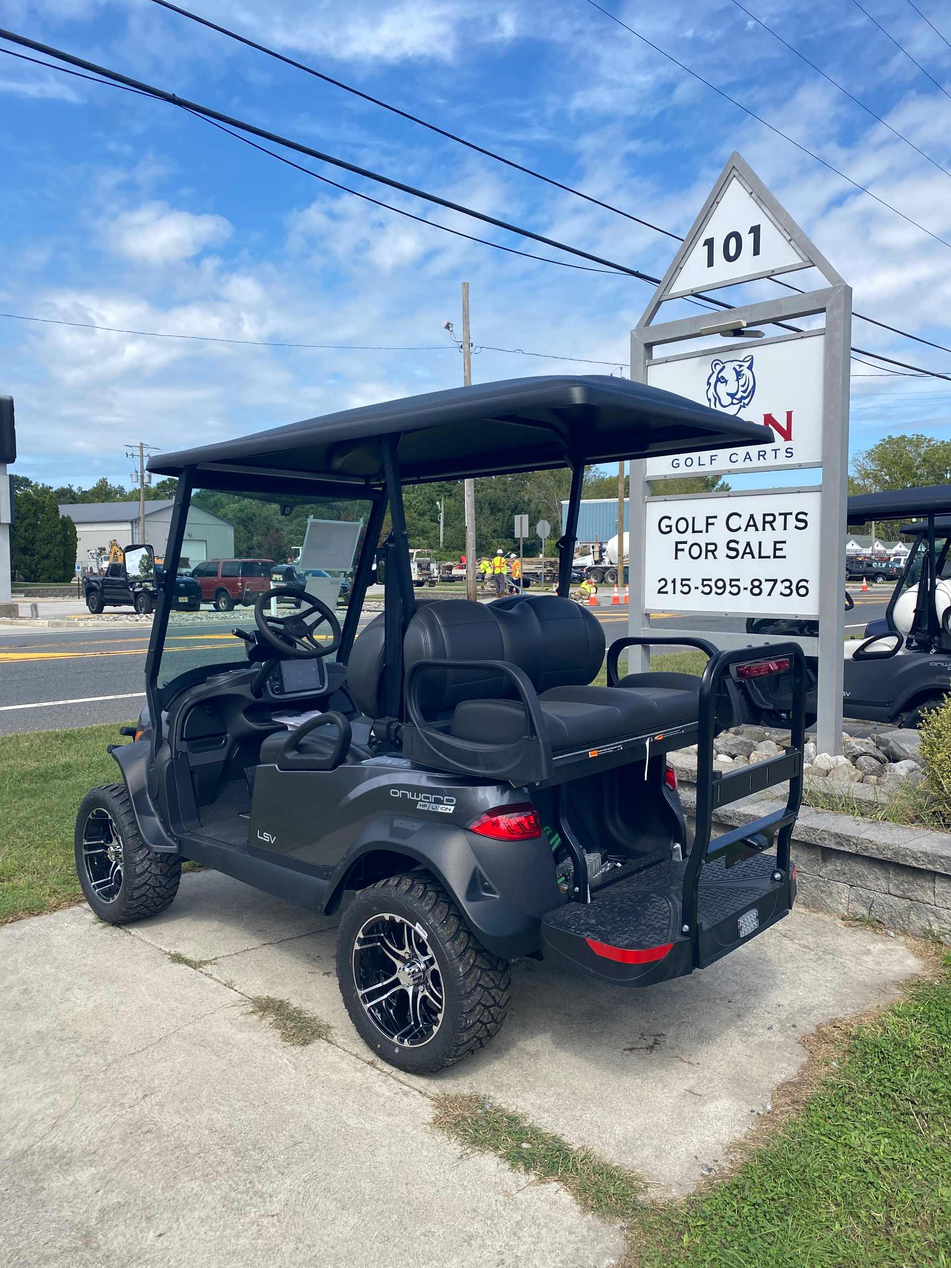 2027 Club Car Onward 4 Passenger (2+2) LSV Midnight Silver image 3
