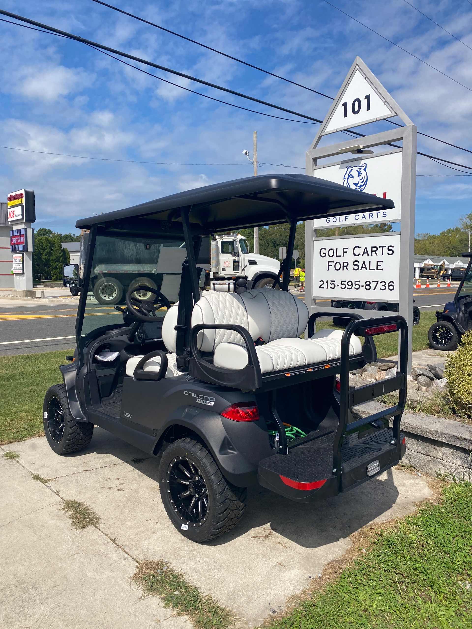 2027 Club Car Onward 4 Passenger (2+2) LSV Matte Graphite image 3