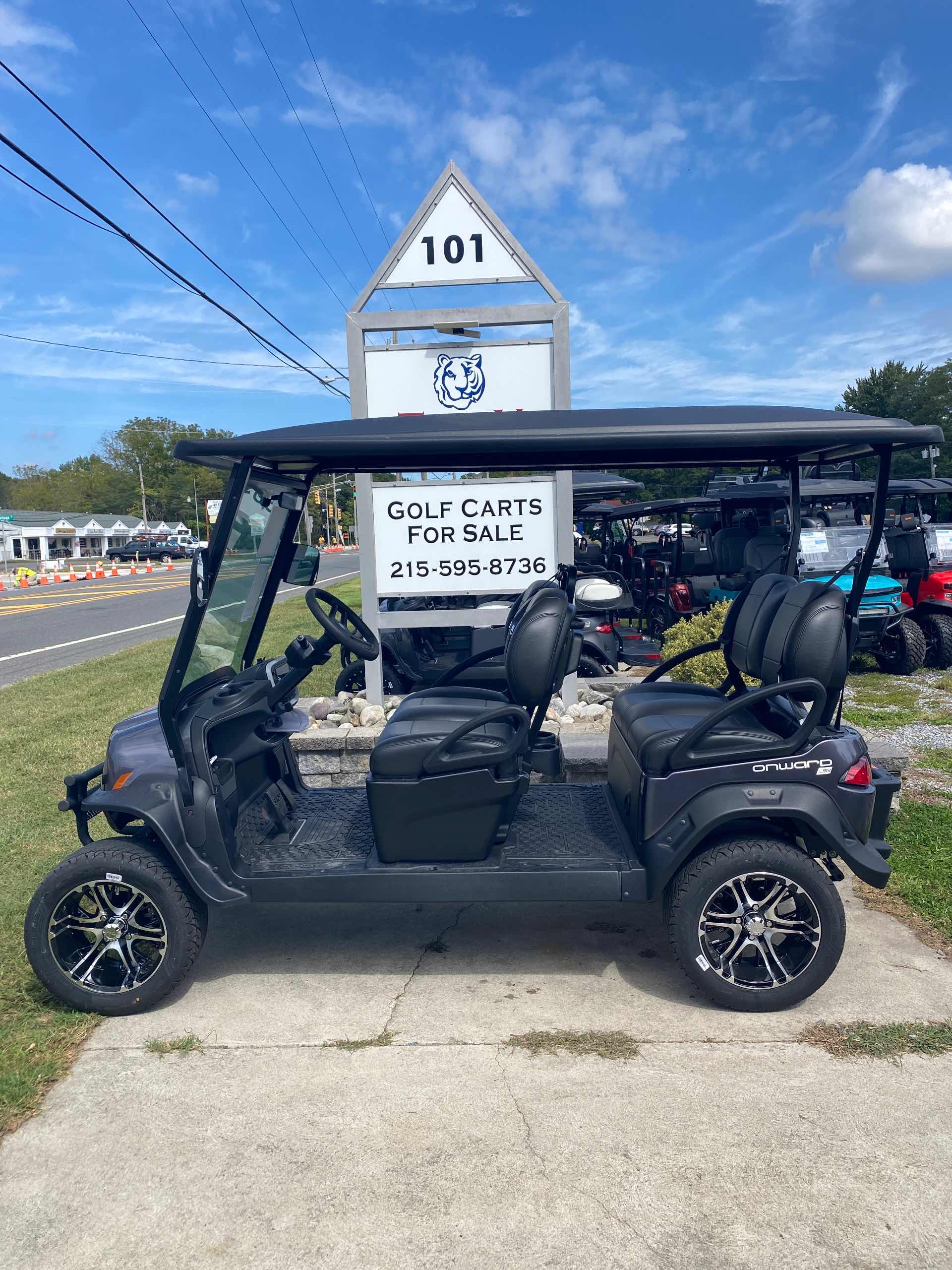 2027 Club Car Onward 4 Forward LSV Midnight Silver image 2