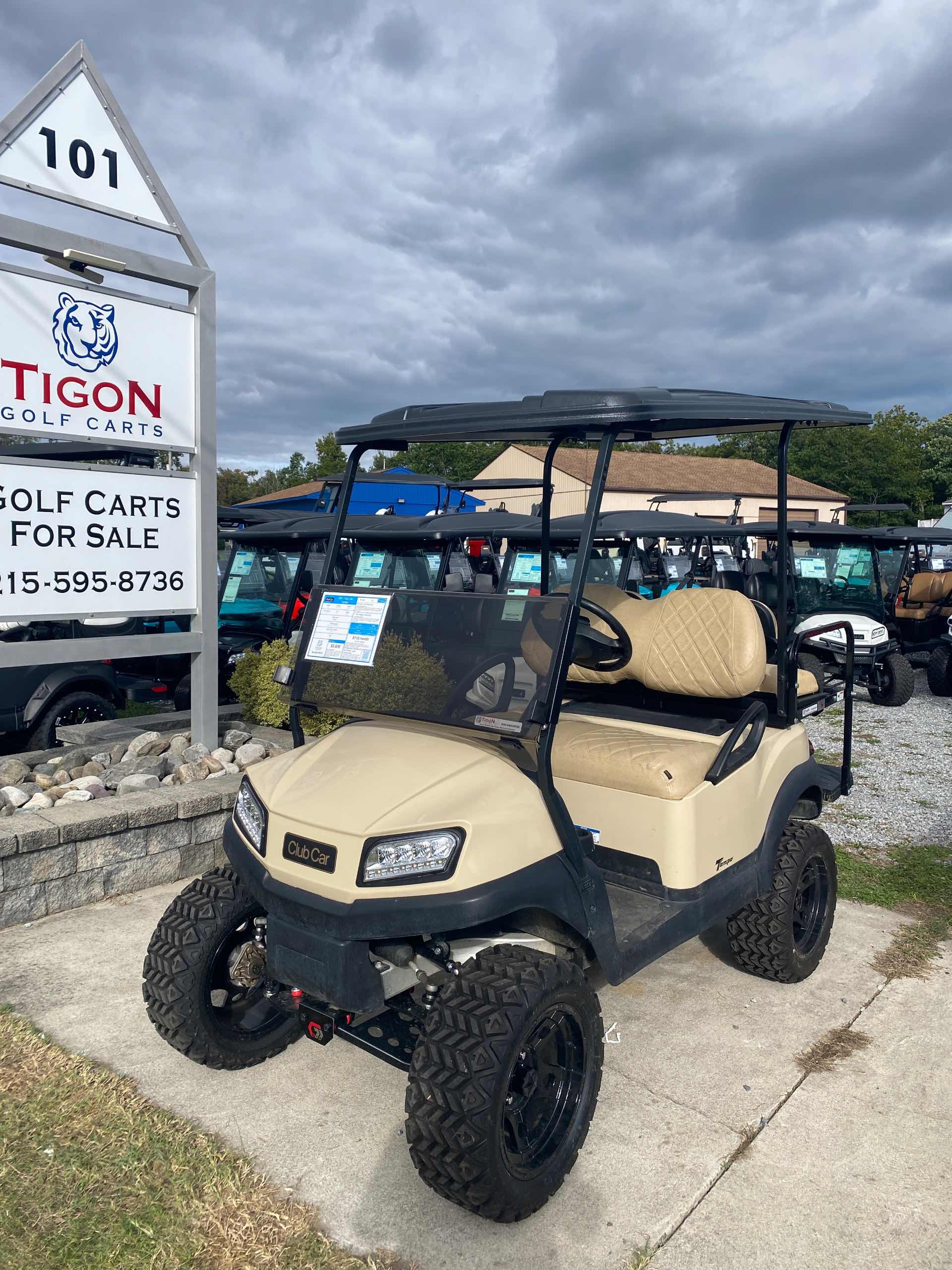 2021 Club Car Tempo Beige