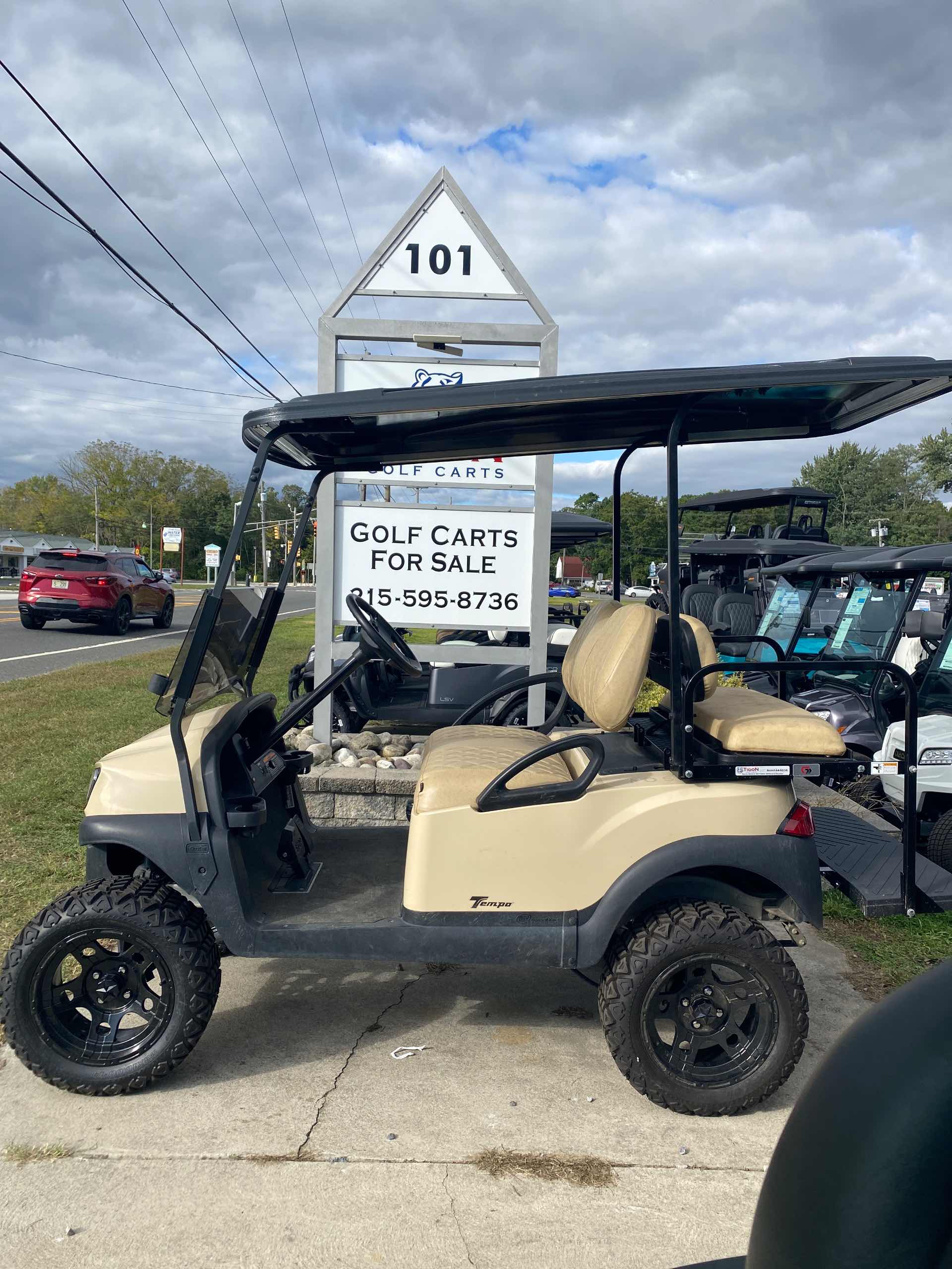 2021 Club Car Tempo Beige image 2