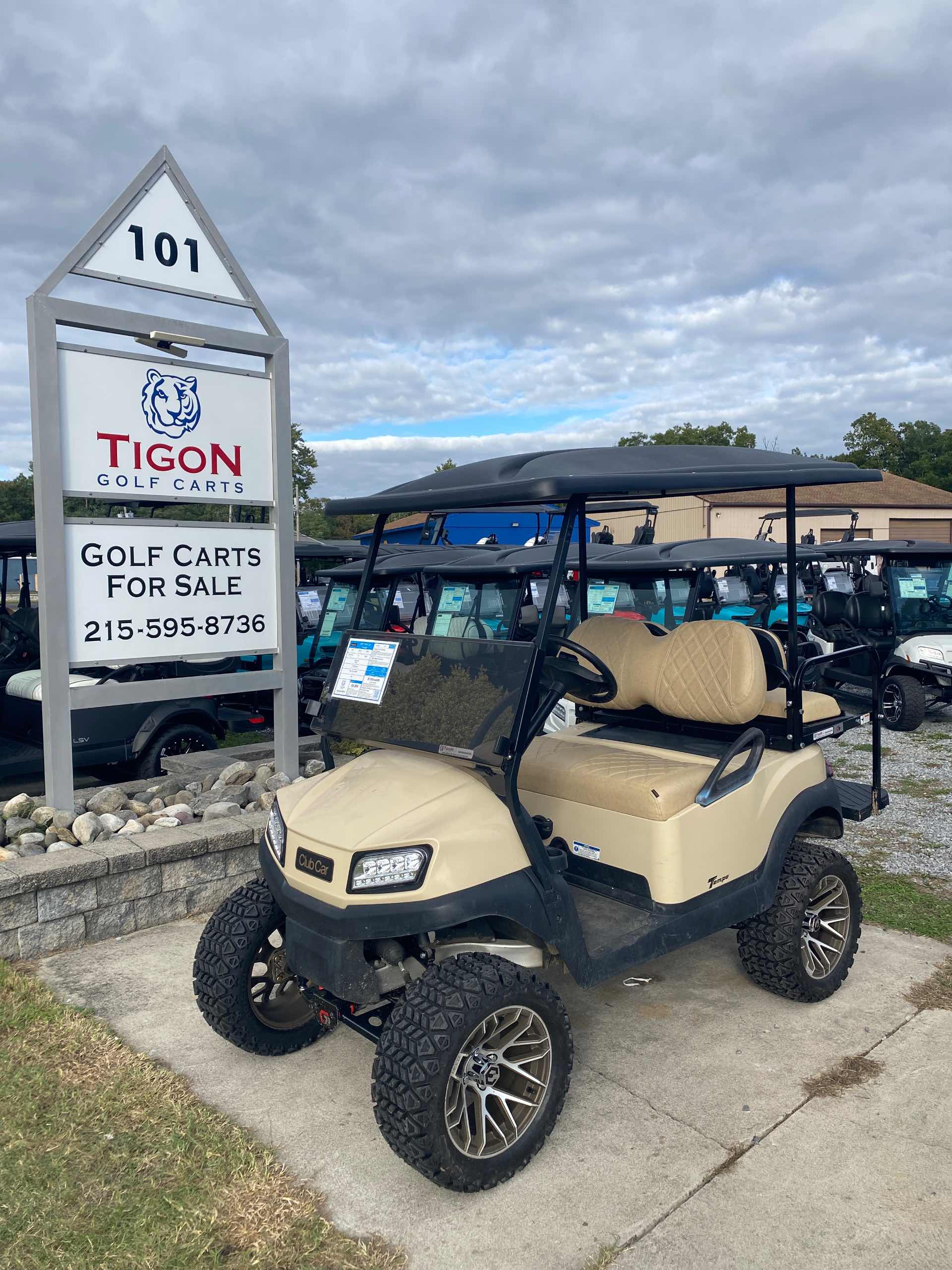 2021 Club Car Tempo Beige