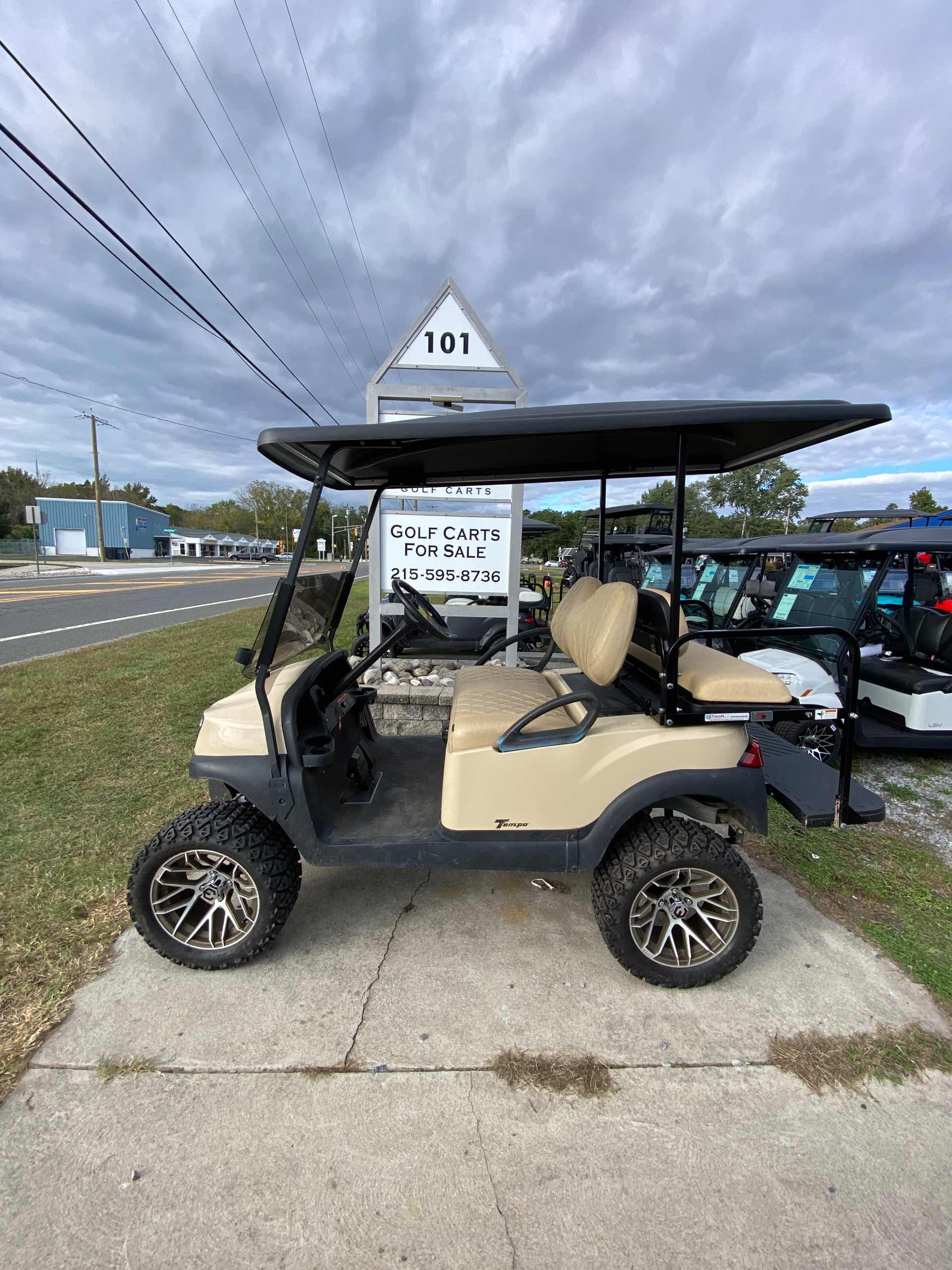 2021 Club Car Tempo Beige image 2