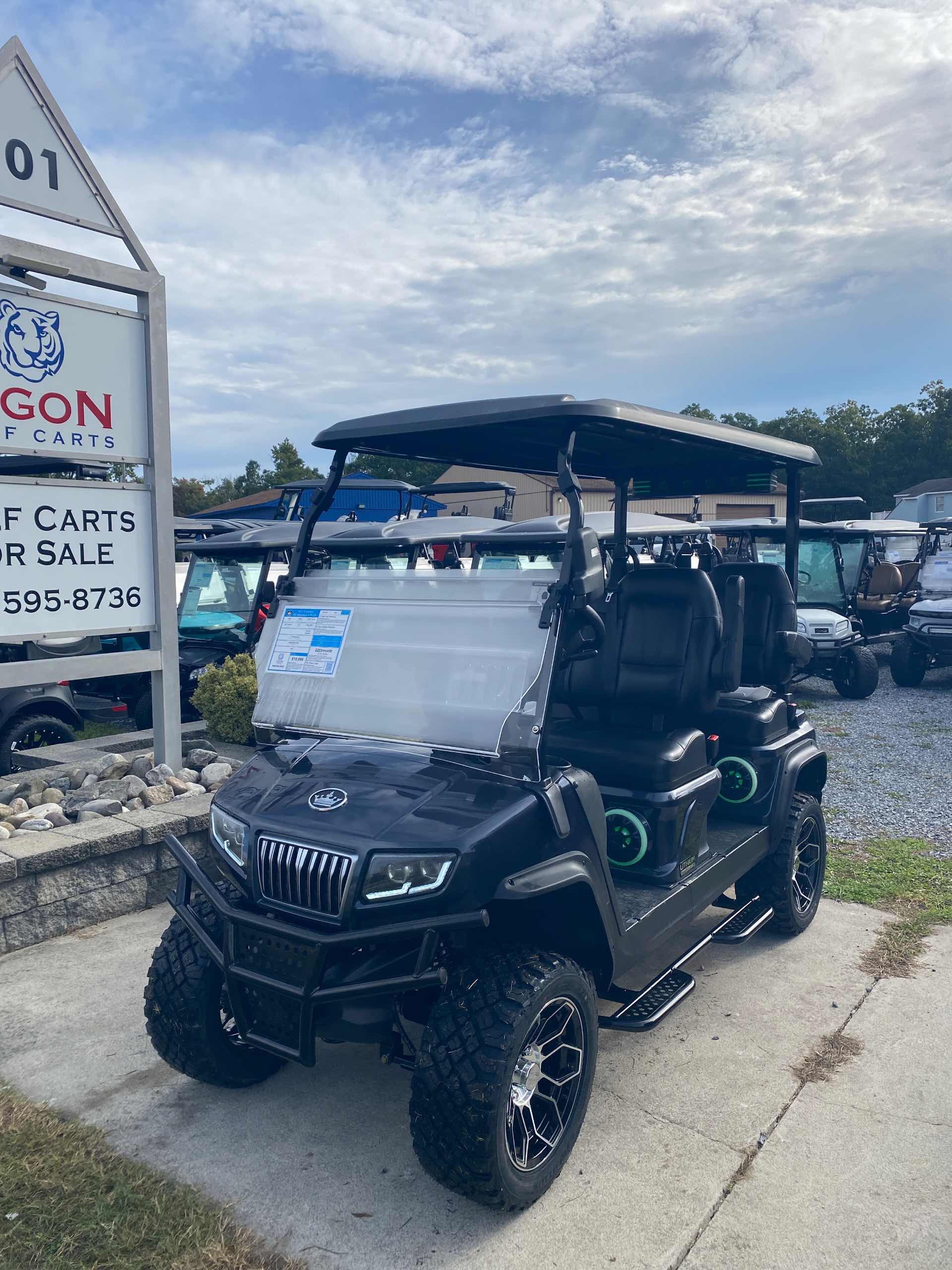 2027 Evolution D5 Maverick 4 PLUS Golf Cart in Arctic Gray for sale at TIGON Ocean View, NJ
