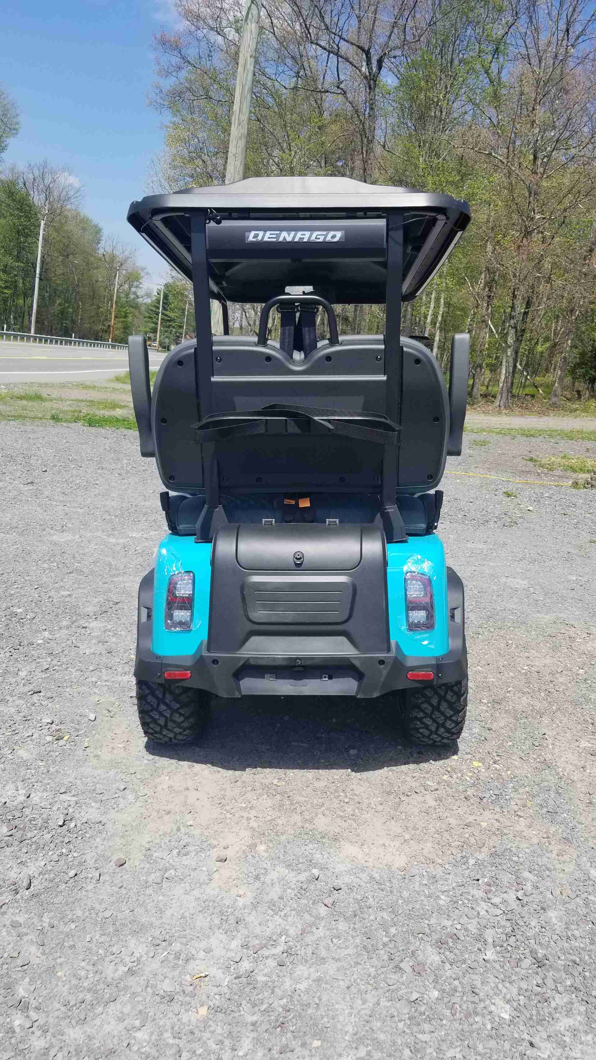 2026 Denago Rover XL Golf Cart in Aqua