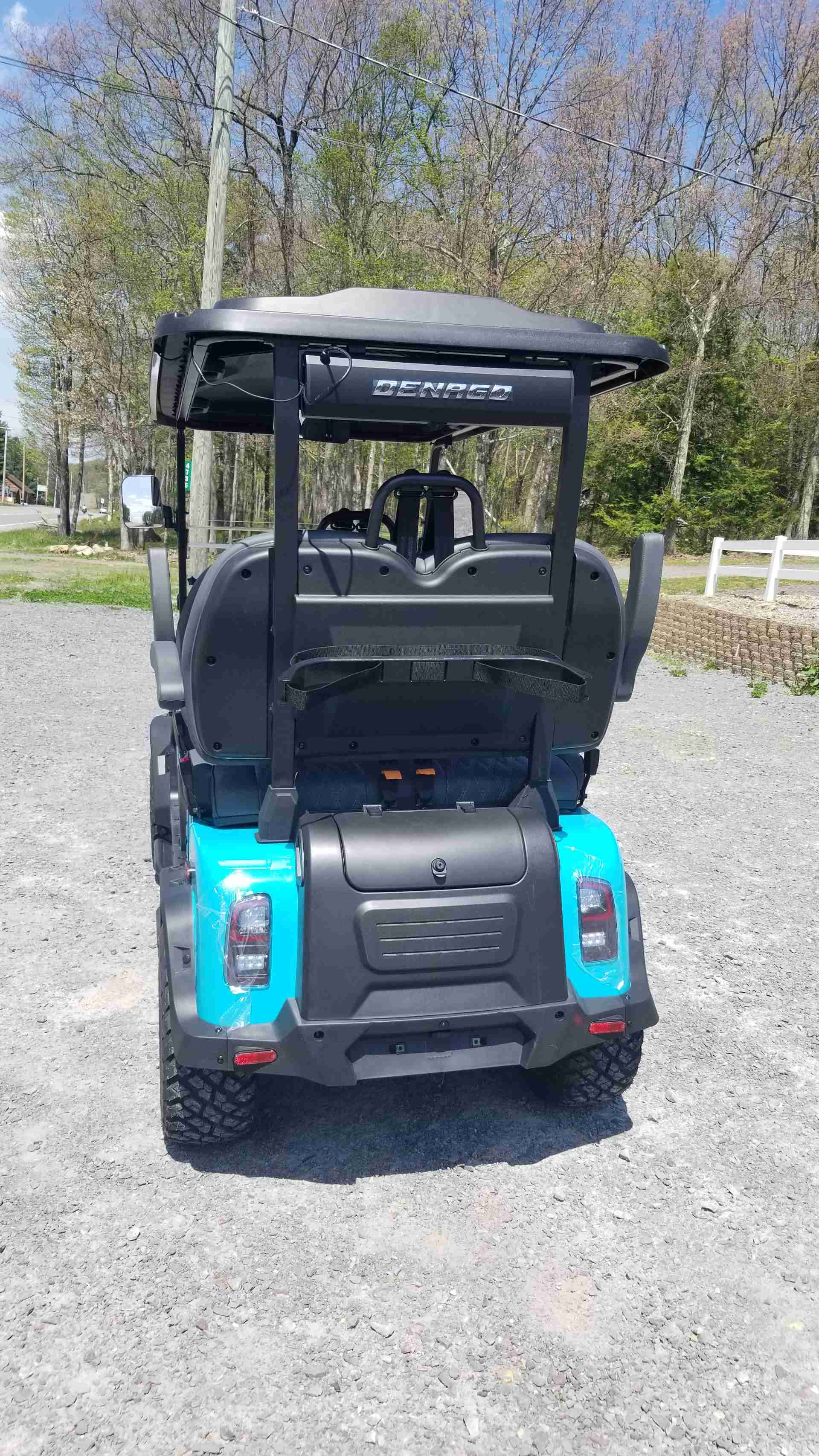 2026 Denago Rover XL Golf Cart in Aqua
