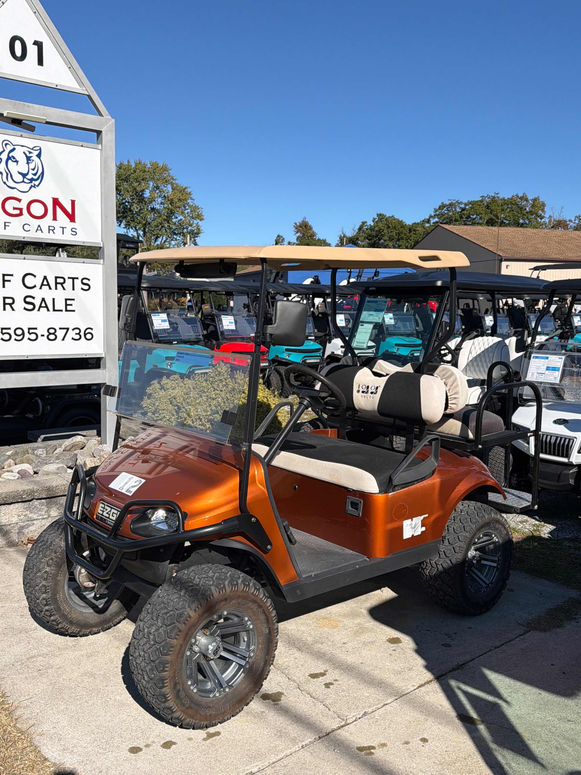 2014 EZGO TXT Orange