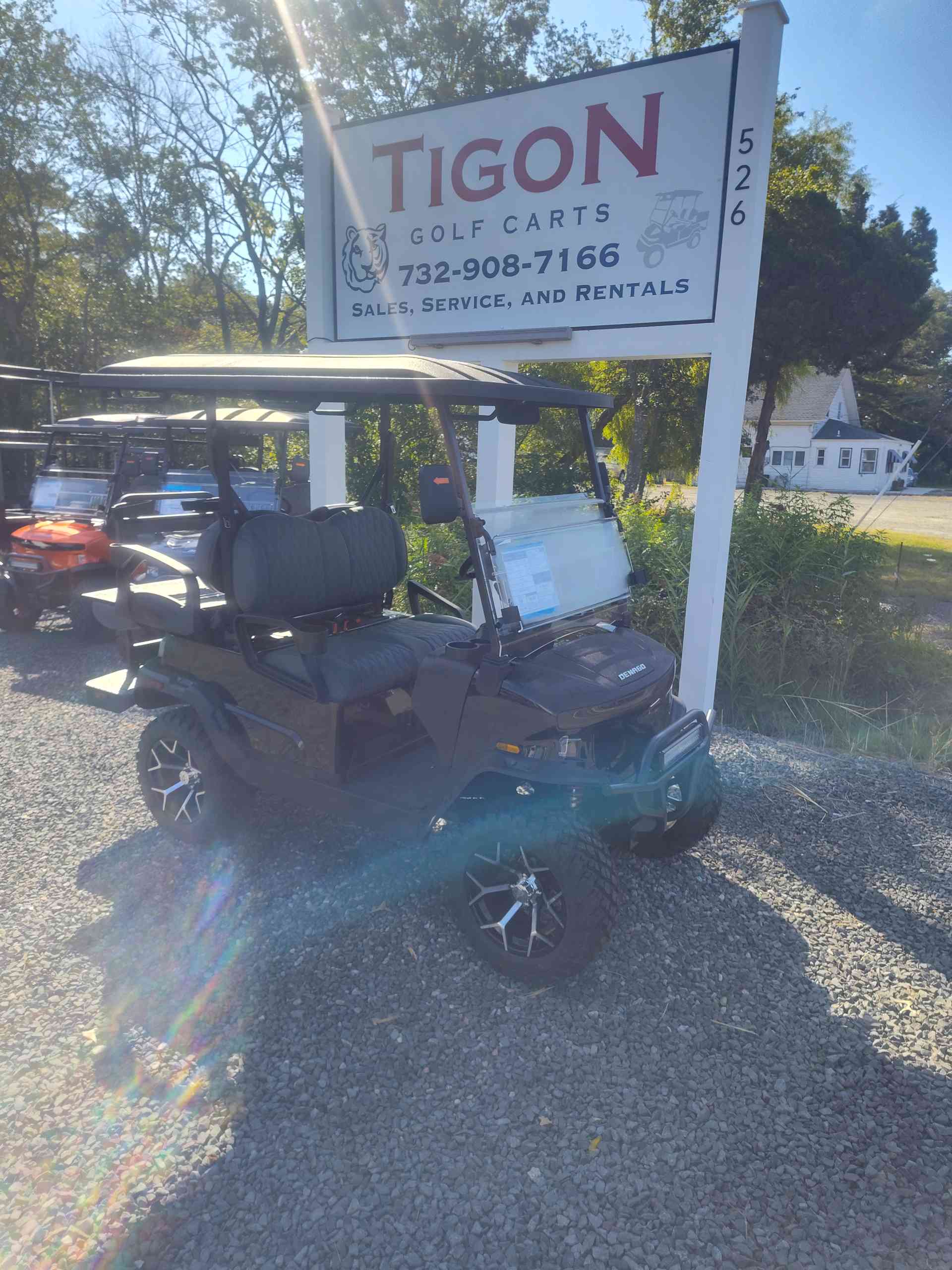 2026 Denago Nomad XL Golf Cart in Black