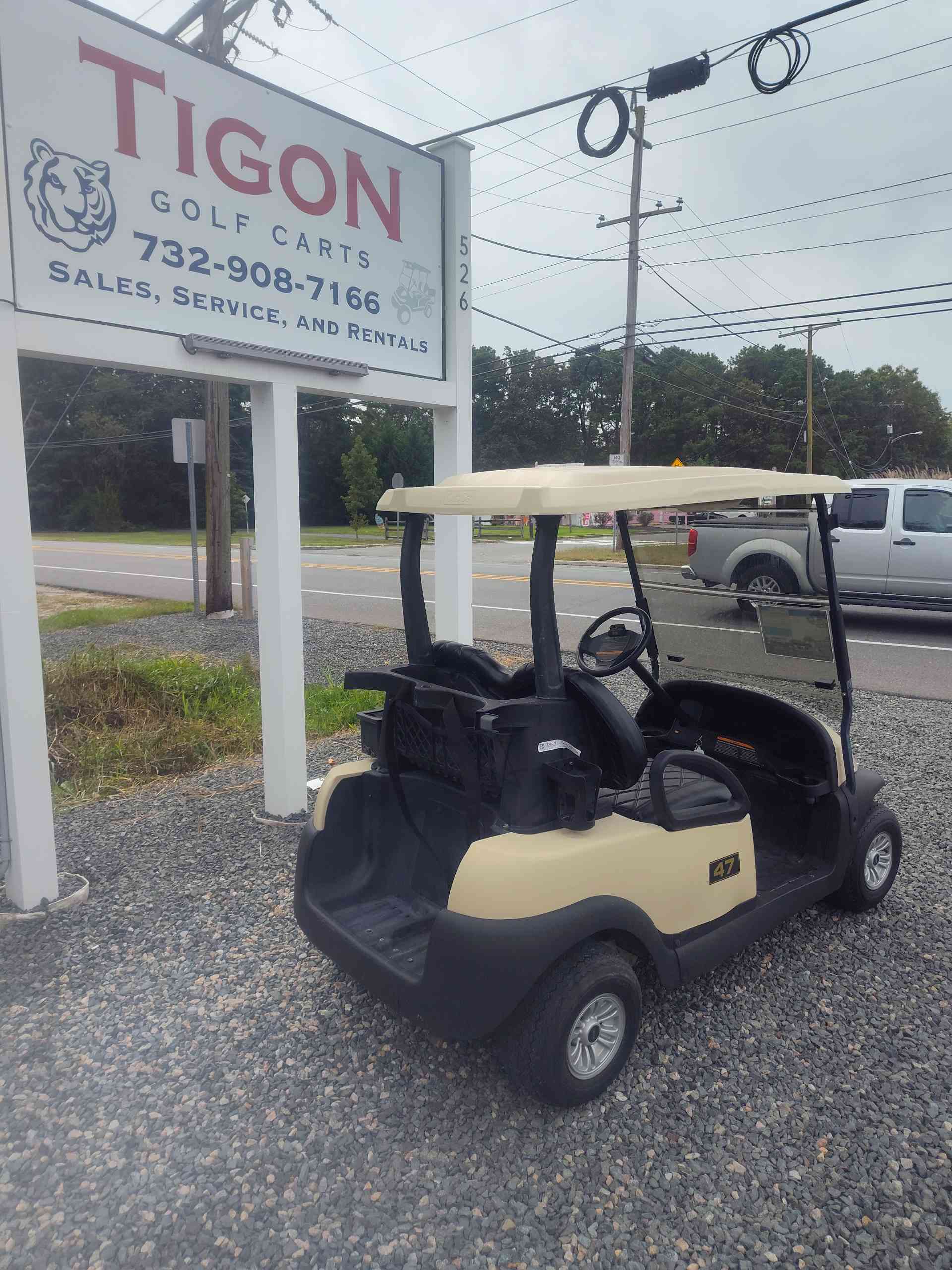 2016 Club Car Precedent Beige golf cart in Beige — photo 3 of 4, Waretown, NJ