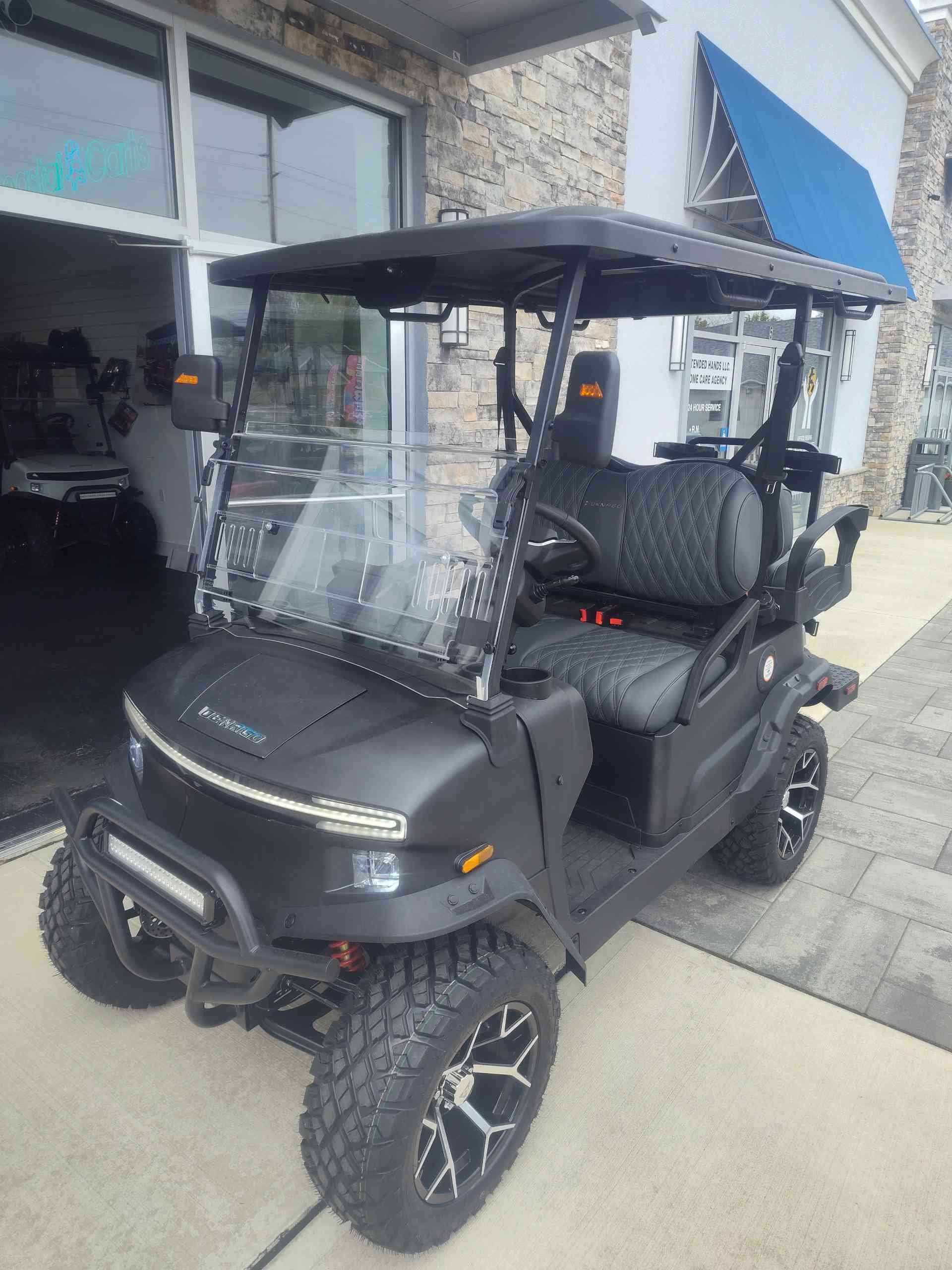 2026 Denago Nomad XL Golf Cart in Matte Black