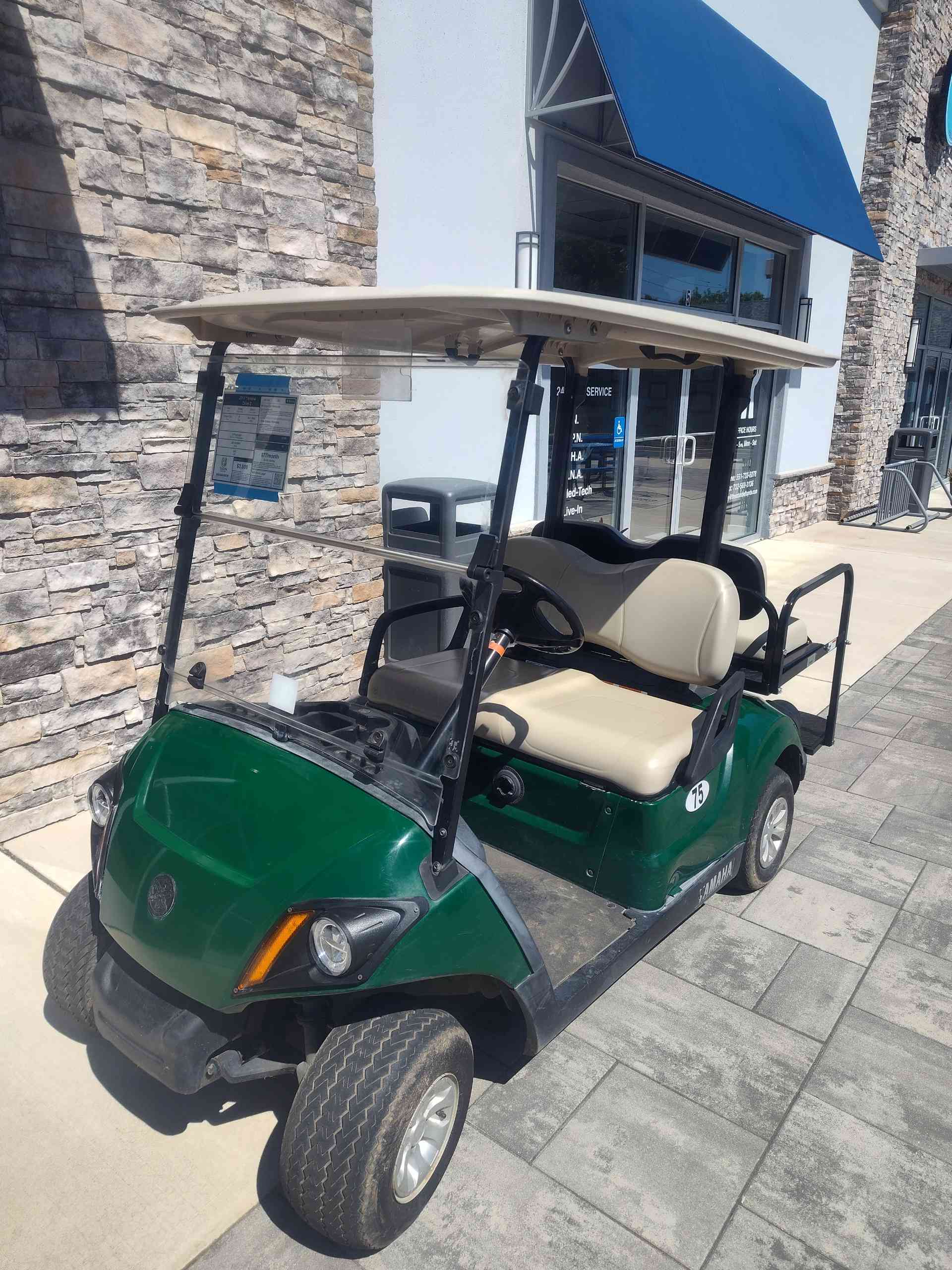 2017 Yamaha Drive 2 Golf Cart in Green