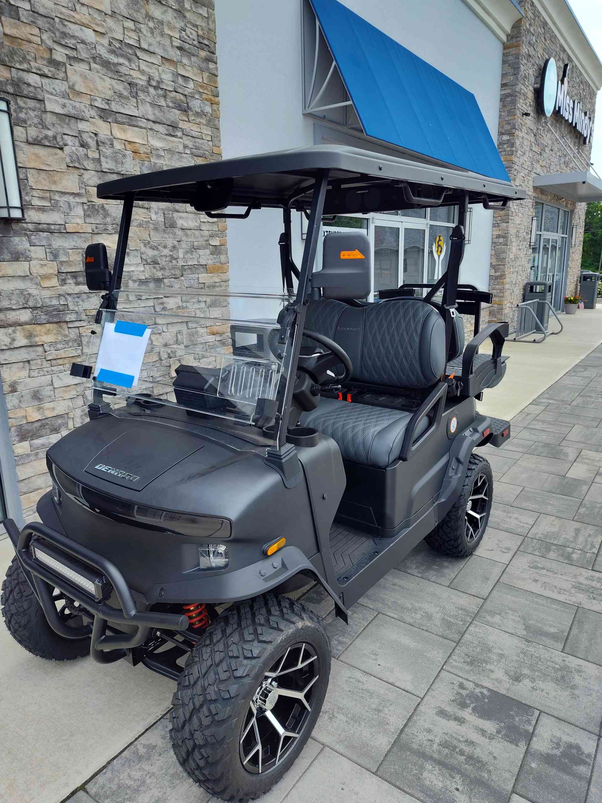 2026 Denago Nomad XL Golf Cart in Matte Black