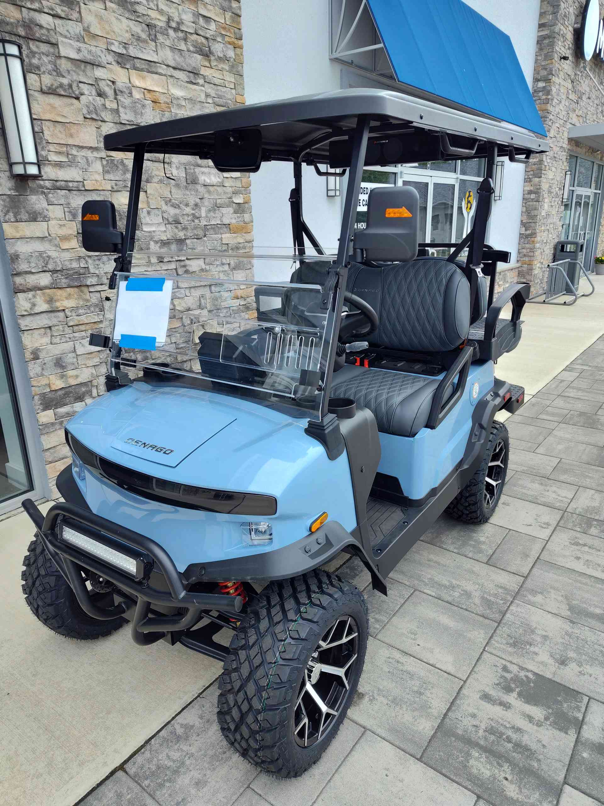 2026 Denago Nomad XL Golf Cart in Glacier