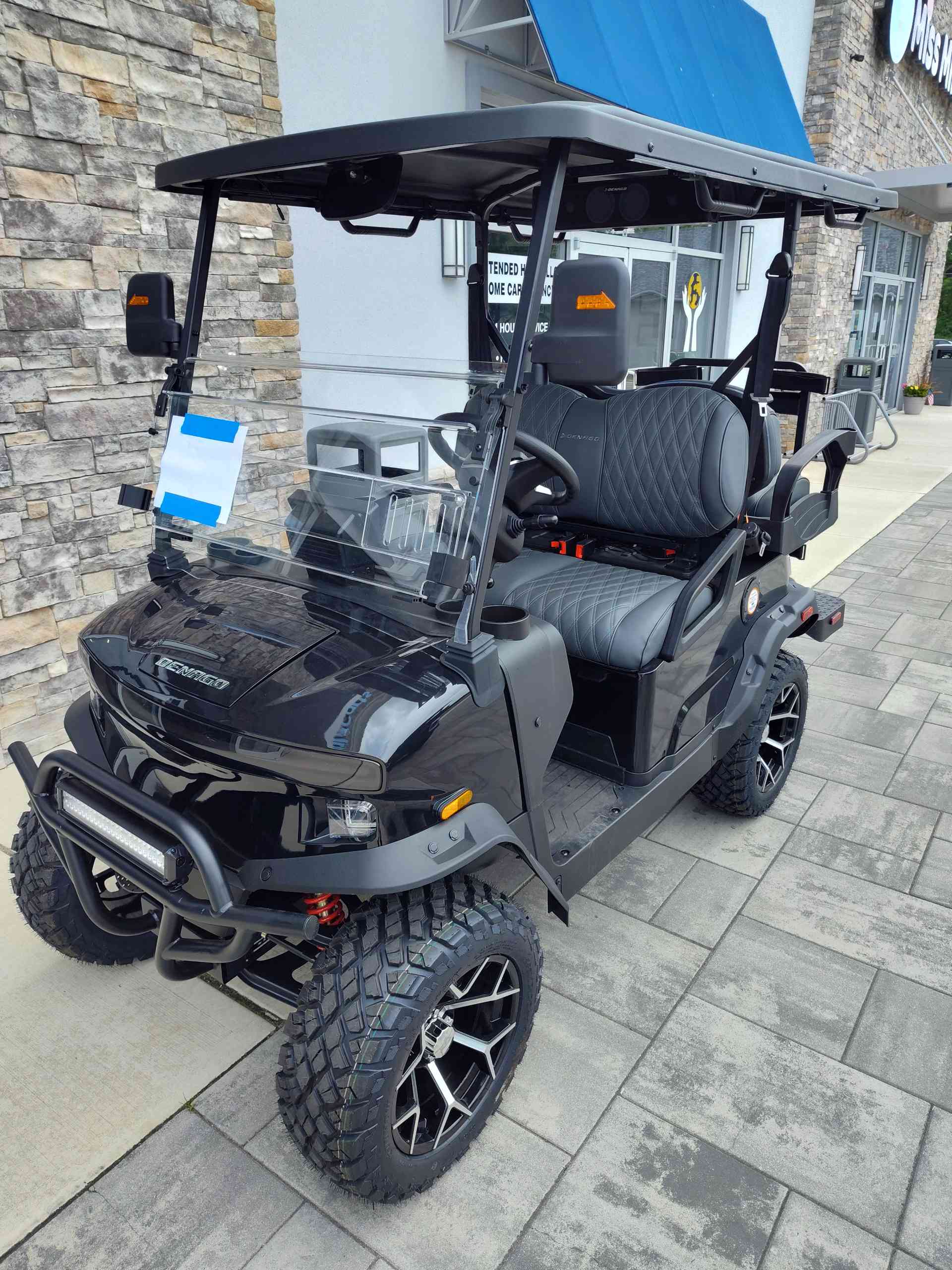 2026 Denago Nomad XL Golf Cart in Black