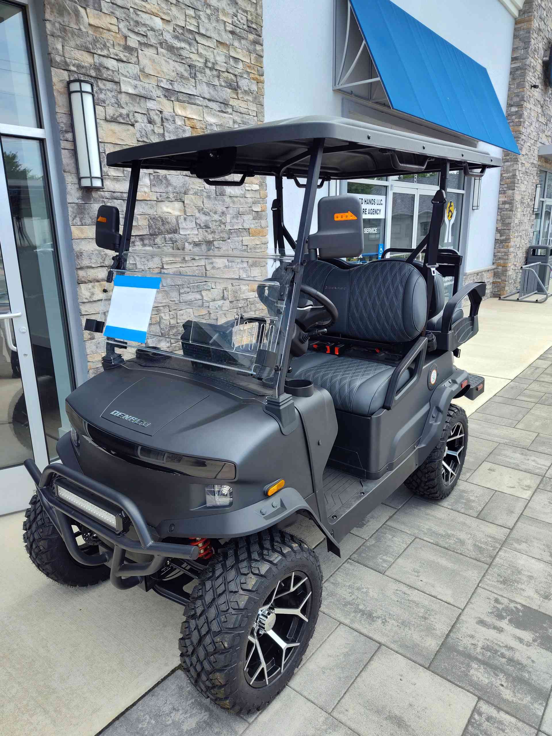 2026 Denago Nomad XL Golf Cart in Matte Black