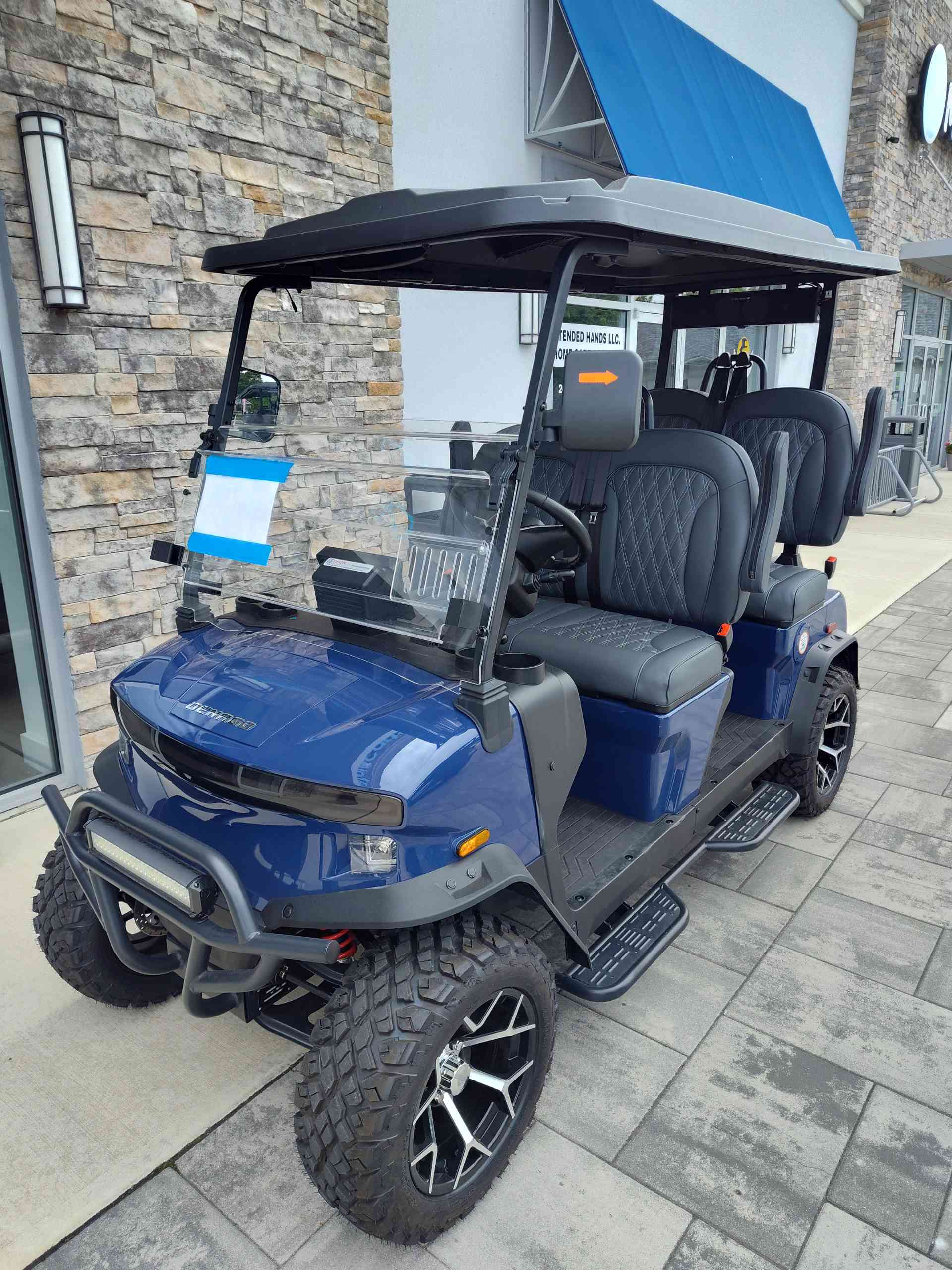 2026 Denago Rover XL Golf Cart in Blue