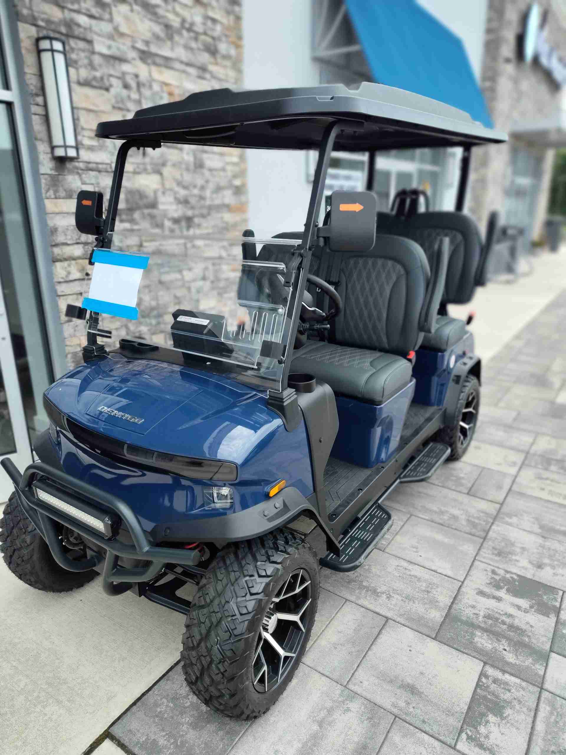 2026 Denago Rover XL Golf Cart in Blue