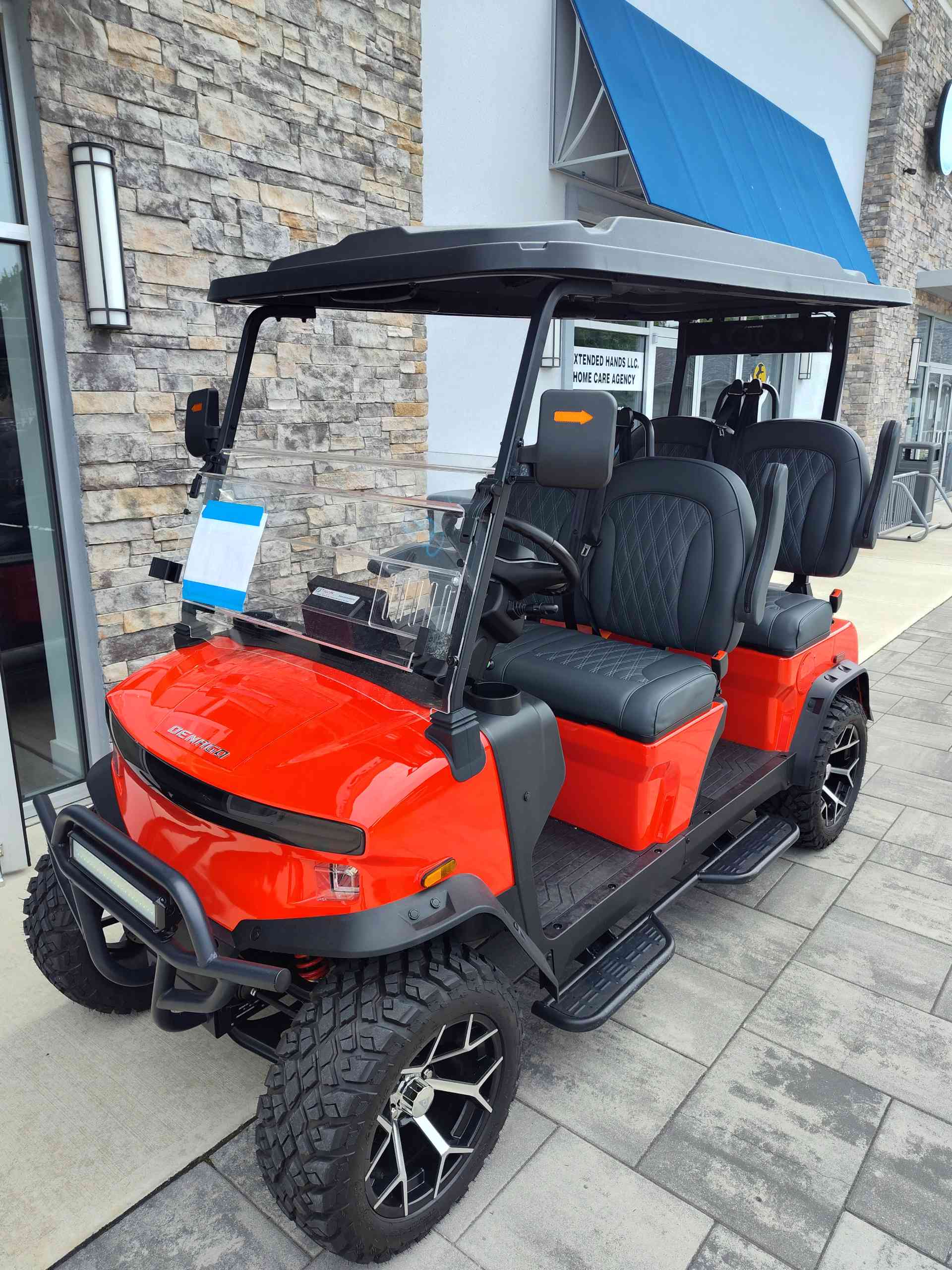 2026 Denago Rover XL Golf Cart in Red